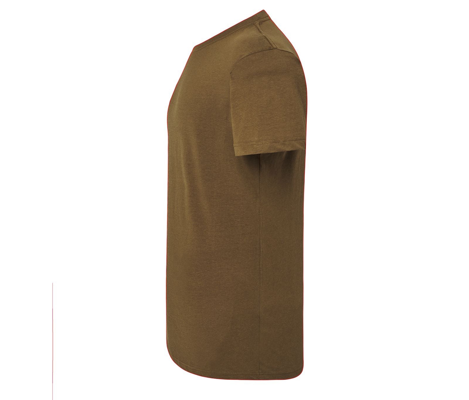 Tee-Shirt Col Rond 160 - Khaki