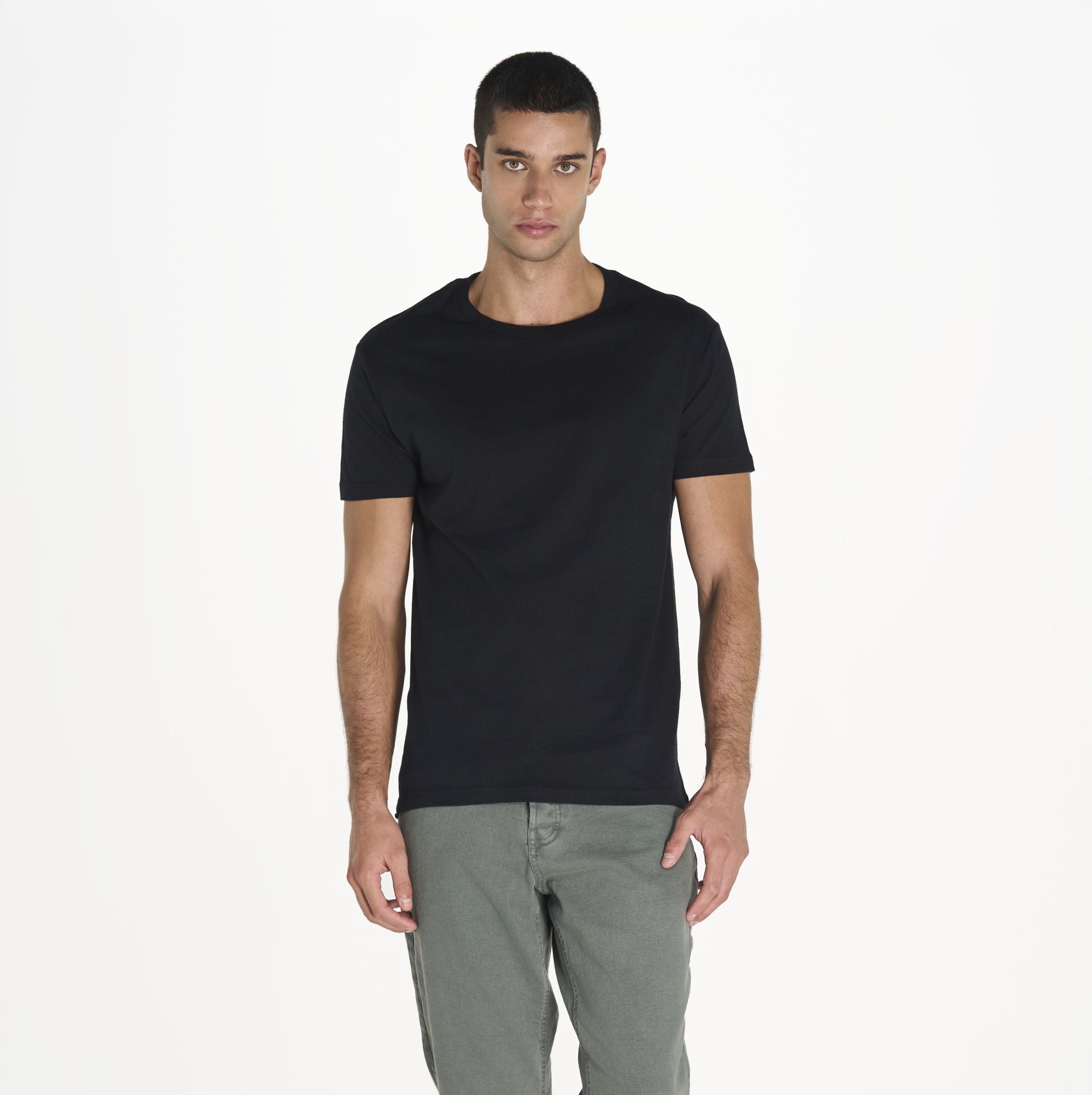 Tee-shirt col rond 160