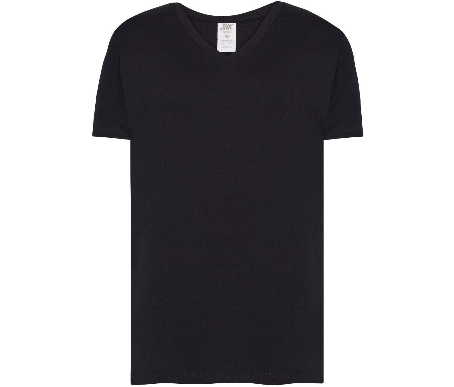 Tee-Shirt Col V 160 - Black