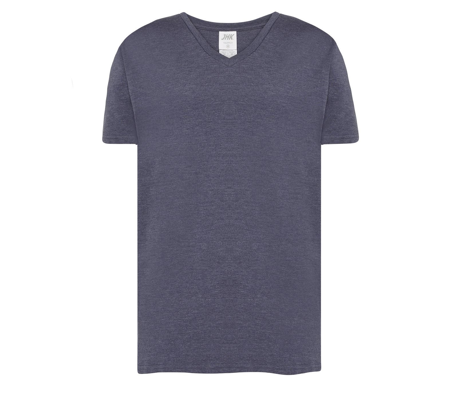 Tee-Shirt Col V 160 - Denim Heather