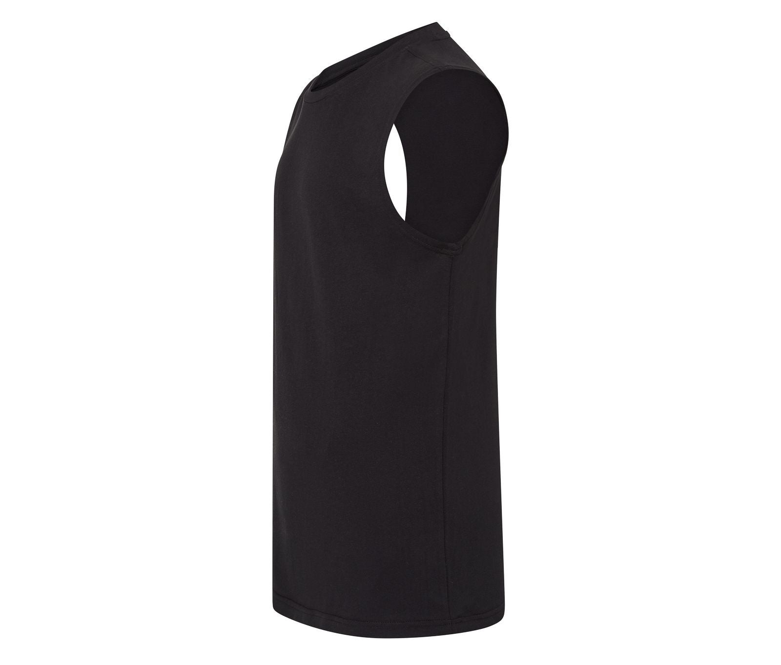 Tee-Shirt Sans Manche Homme - Black