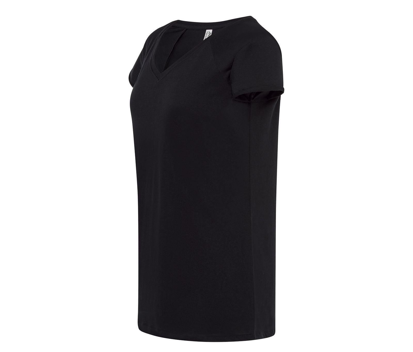 Tee-Shirt Femme Style Urbain - Black