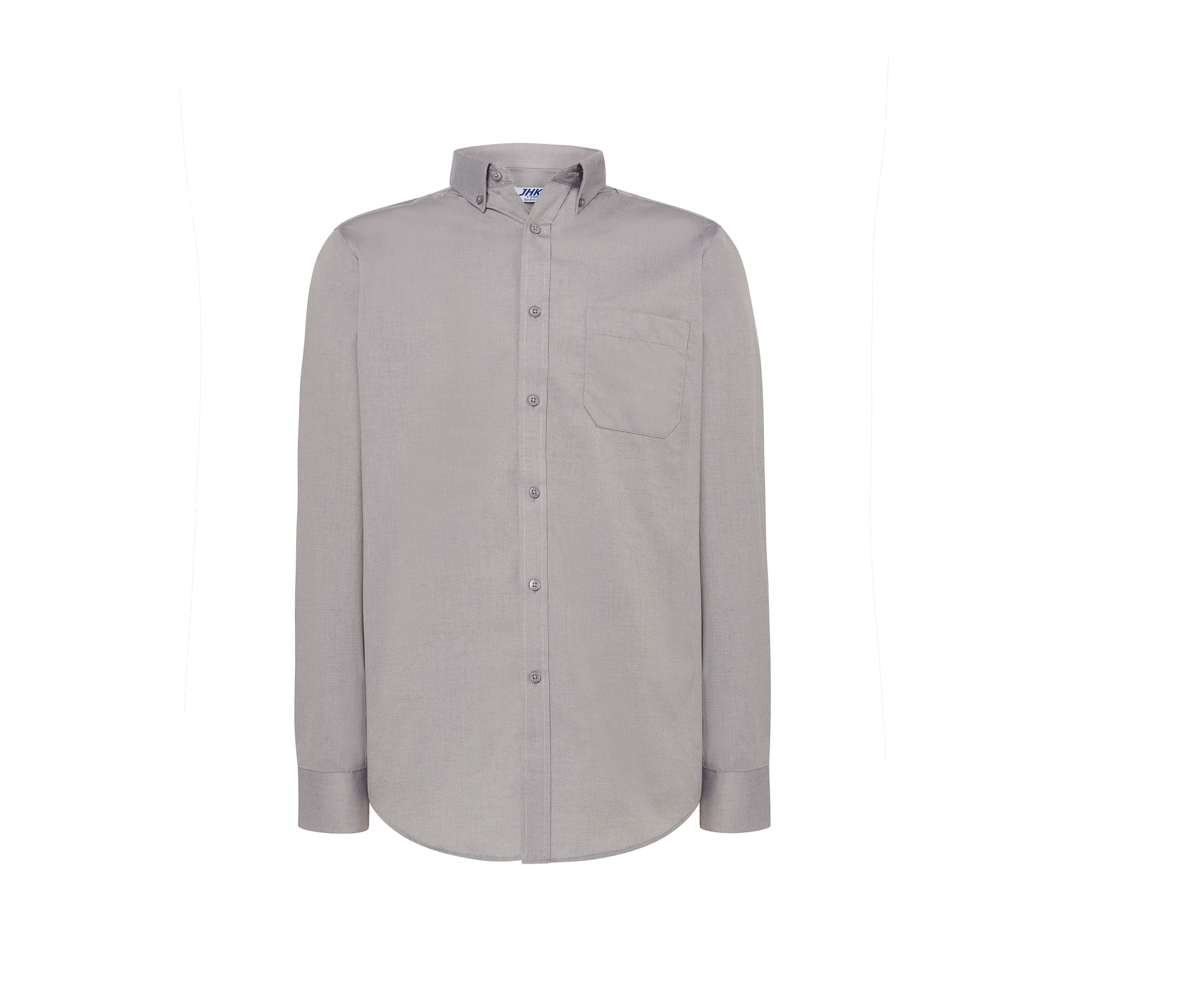 Chemise Oxford Homme - Silver