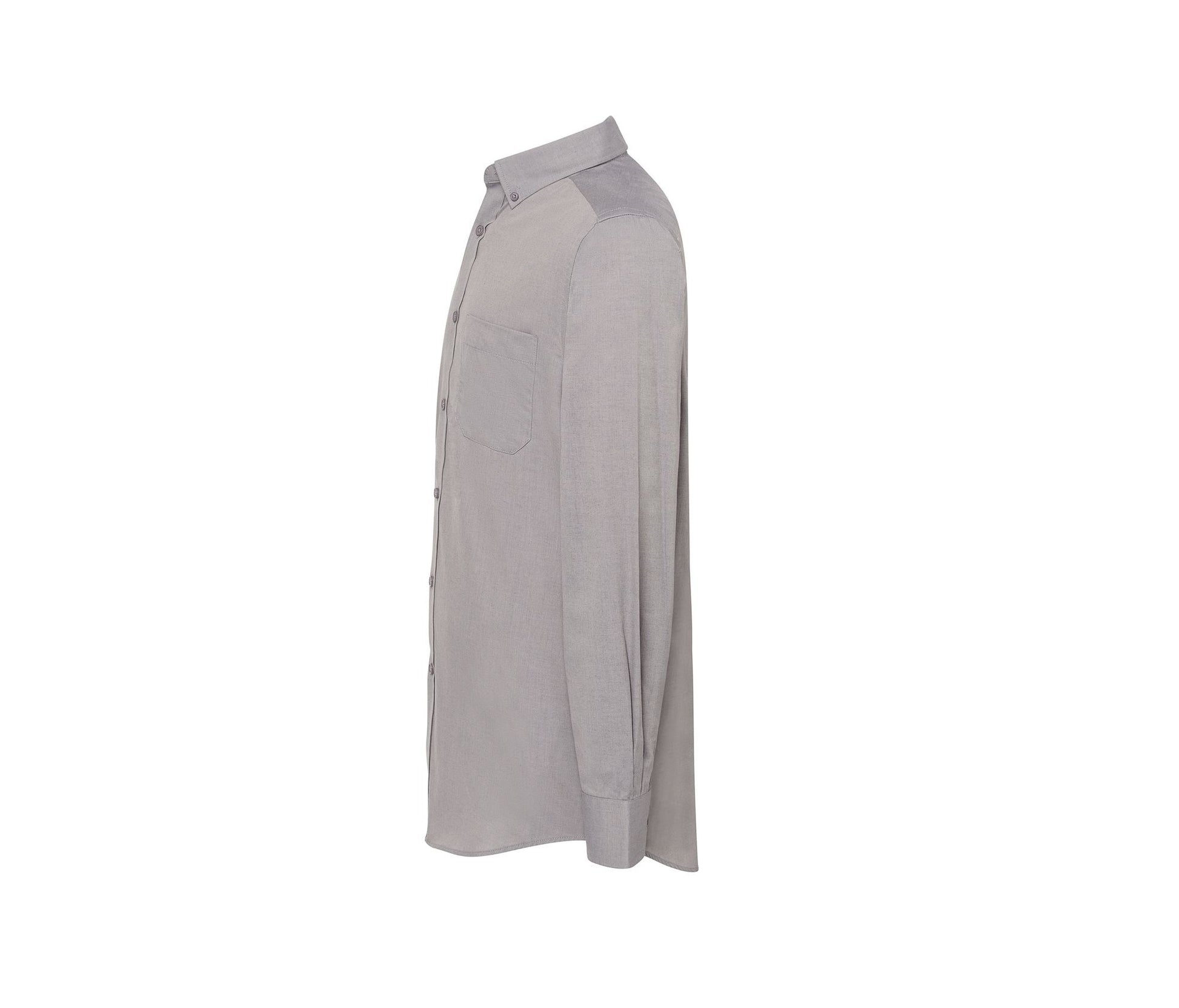 Chemise Oxford Homme - Silver