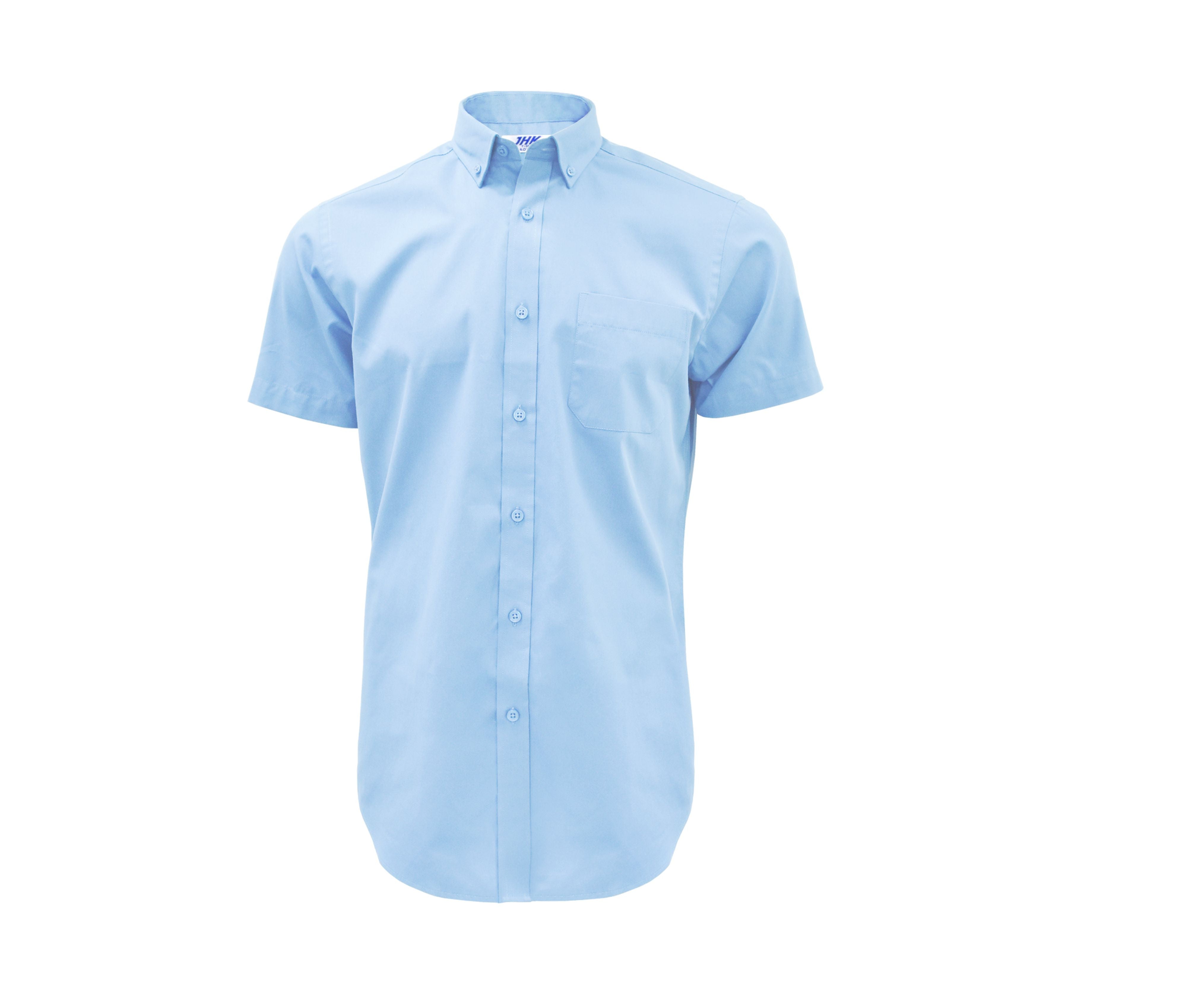 Chemisette Popeline Homme - Sky Blue