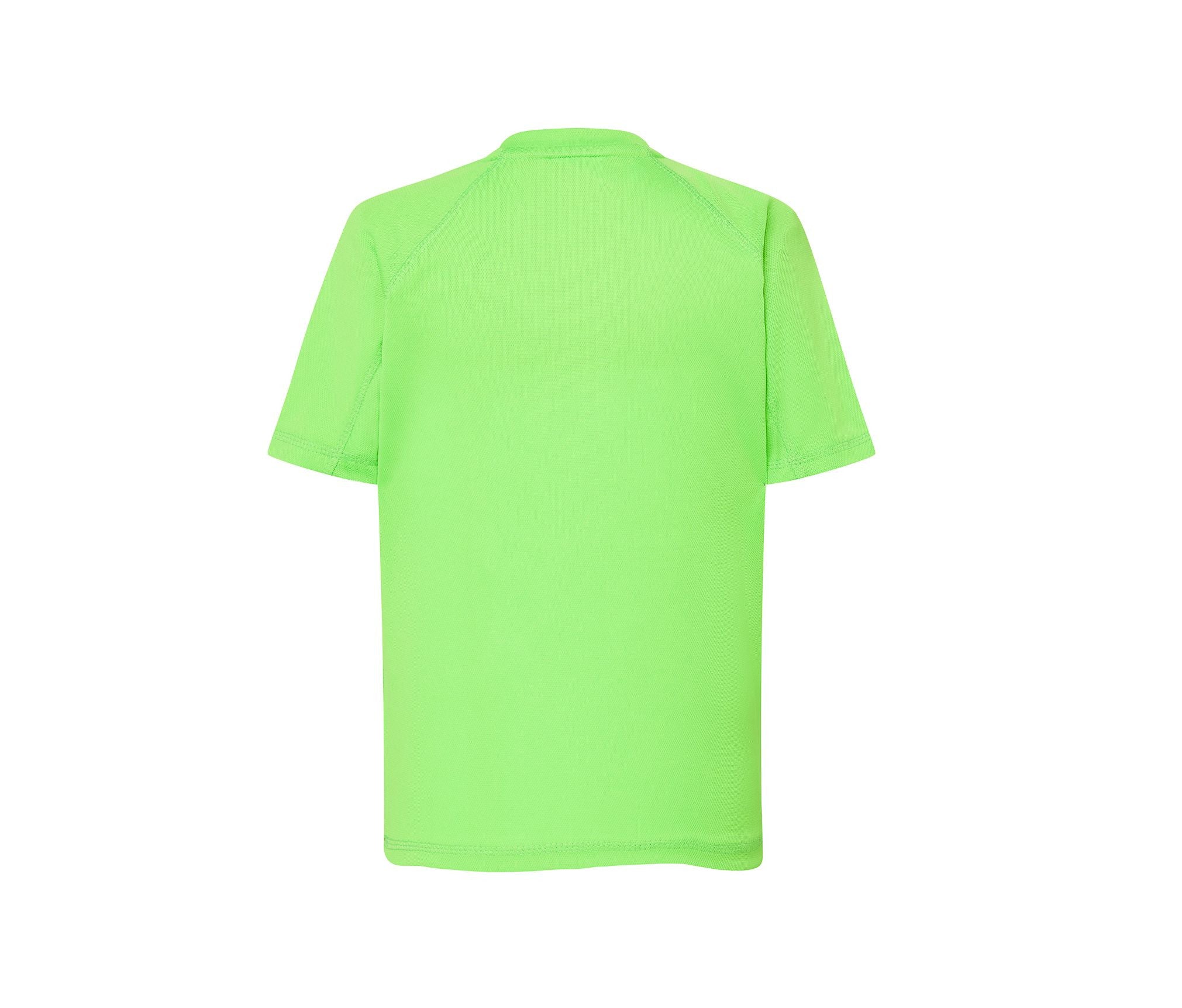 Tee-Shirt de Sport Enfant - Lime Fluor