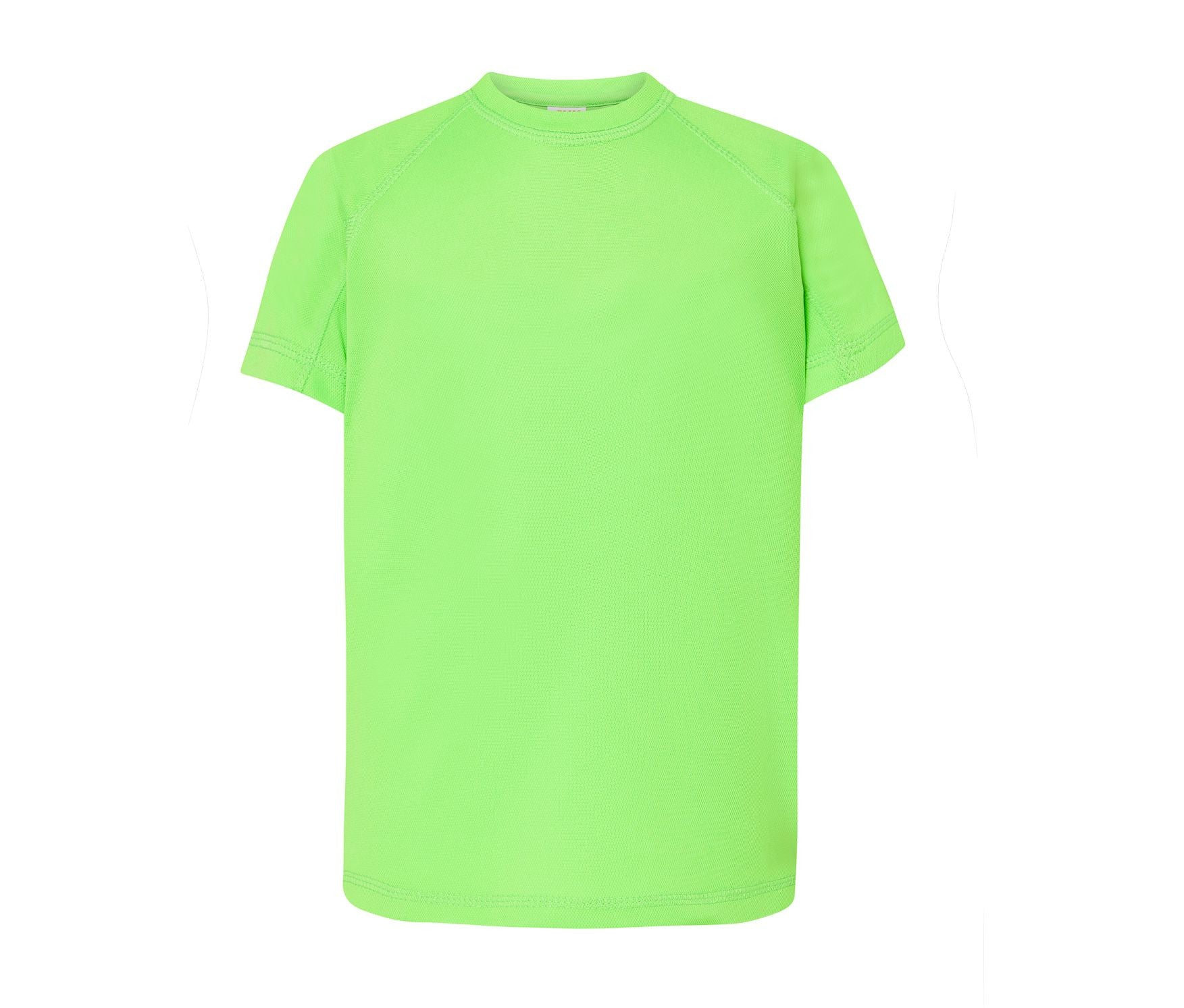 Tee-Shirt de Sport Enfant - Lime Fluor