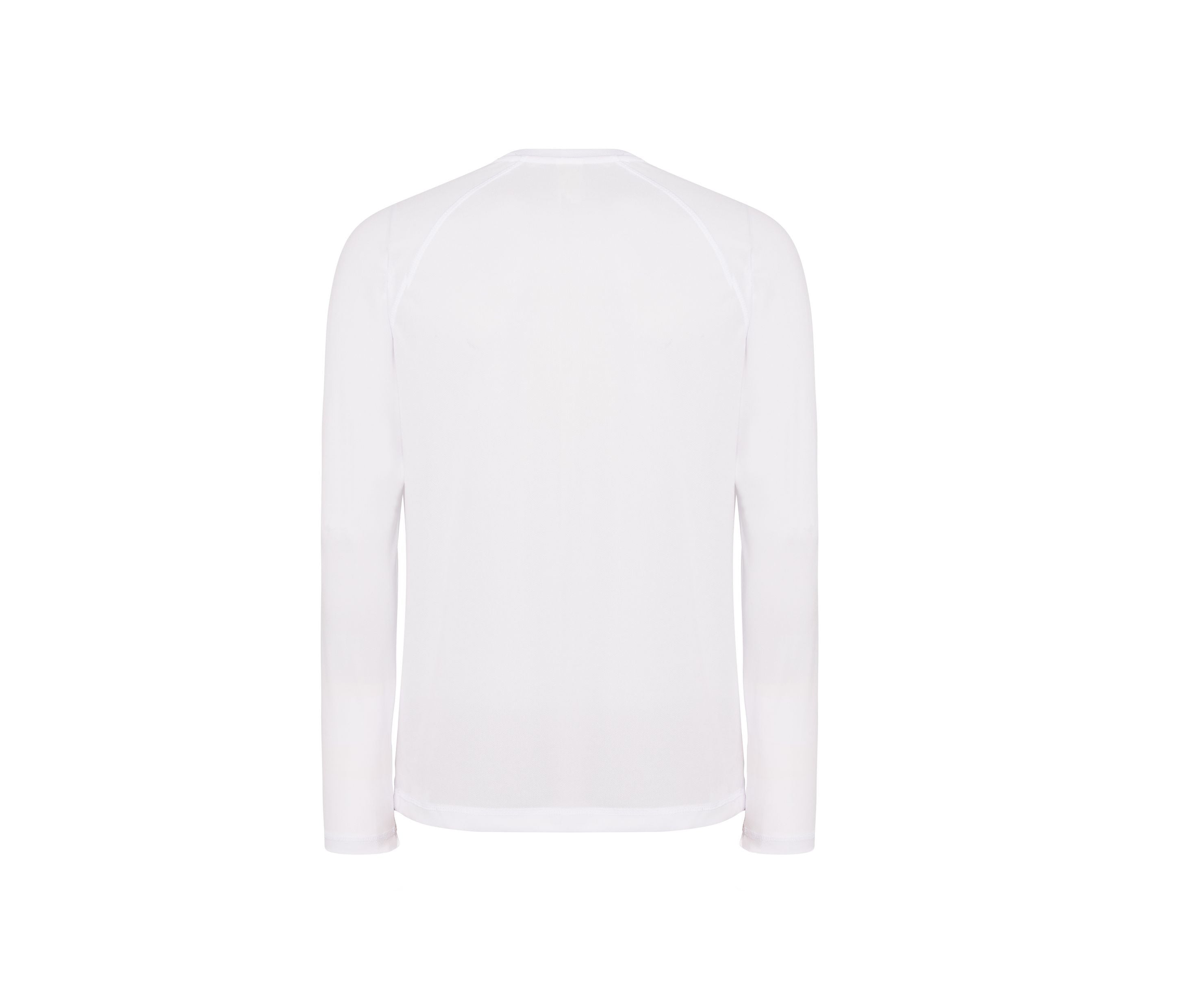 Tee-Shirt de Sport Manches Longues - White