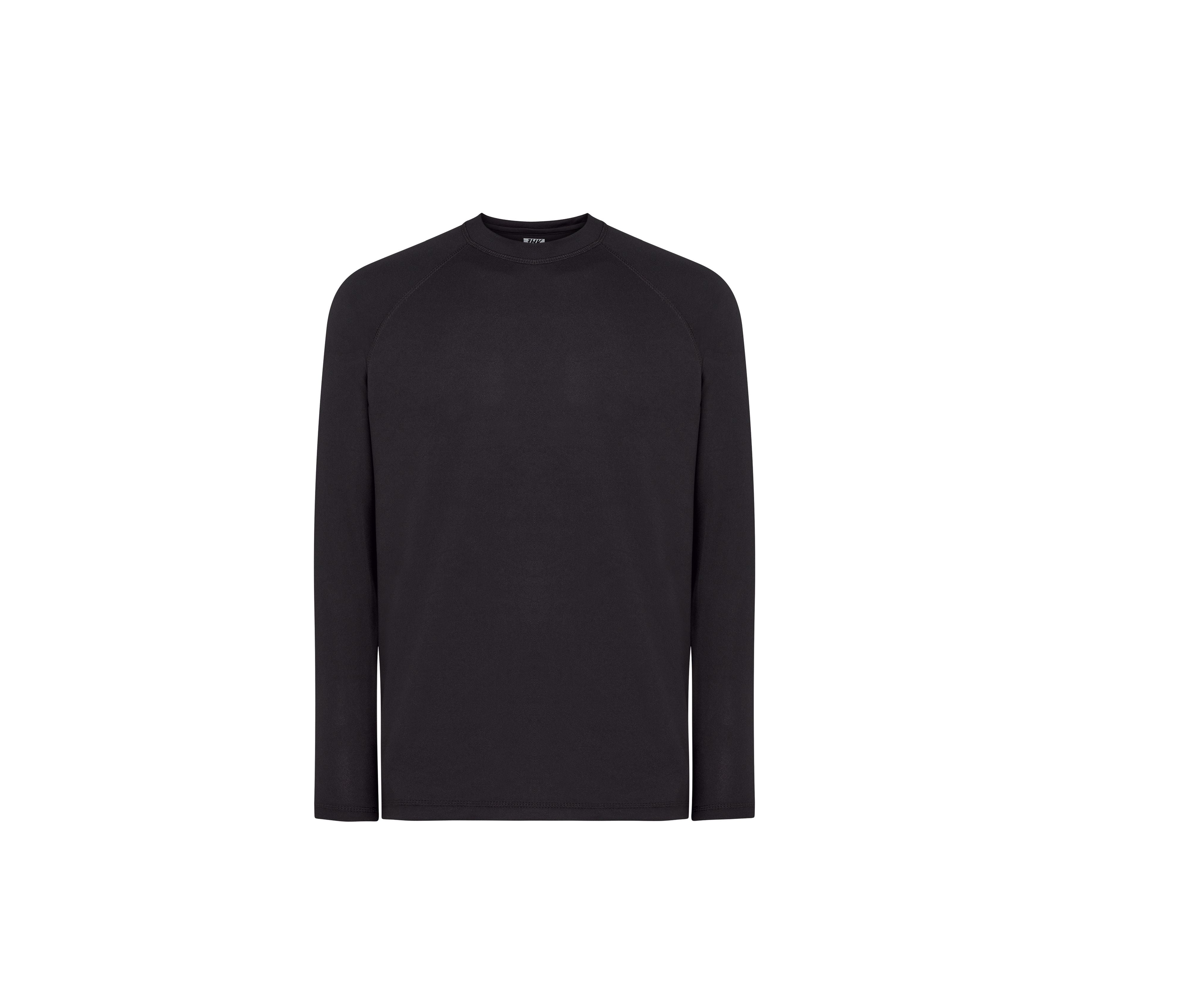Tee-Shirt de Sport Manches Longues - Black