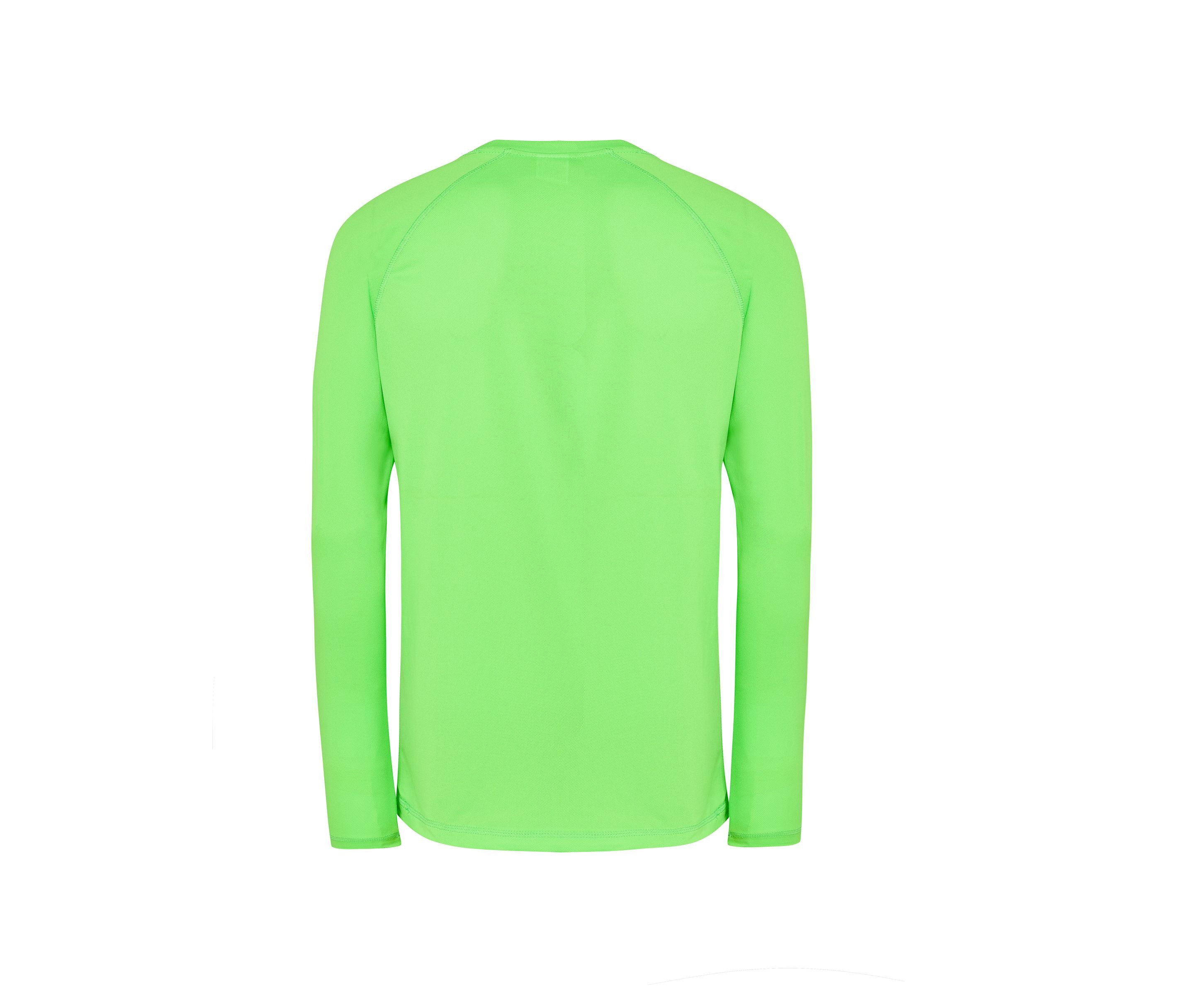 Tee-Shirt de Sport Manches Longues - Lime Fluor