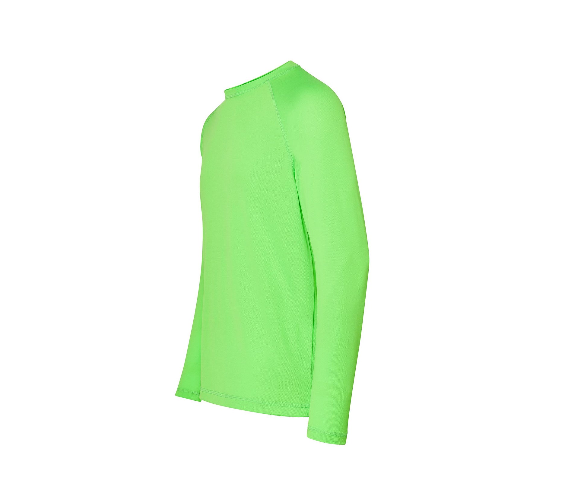 Tee-Shirt de Sport Manches Longues - Lime Fluor