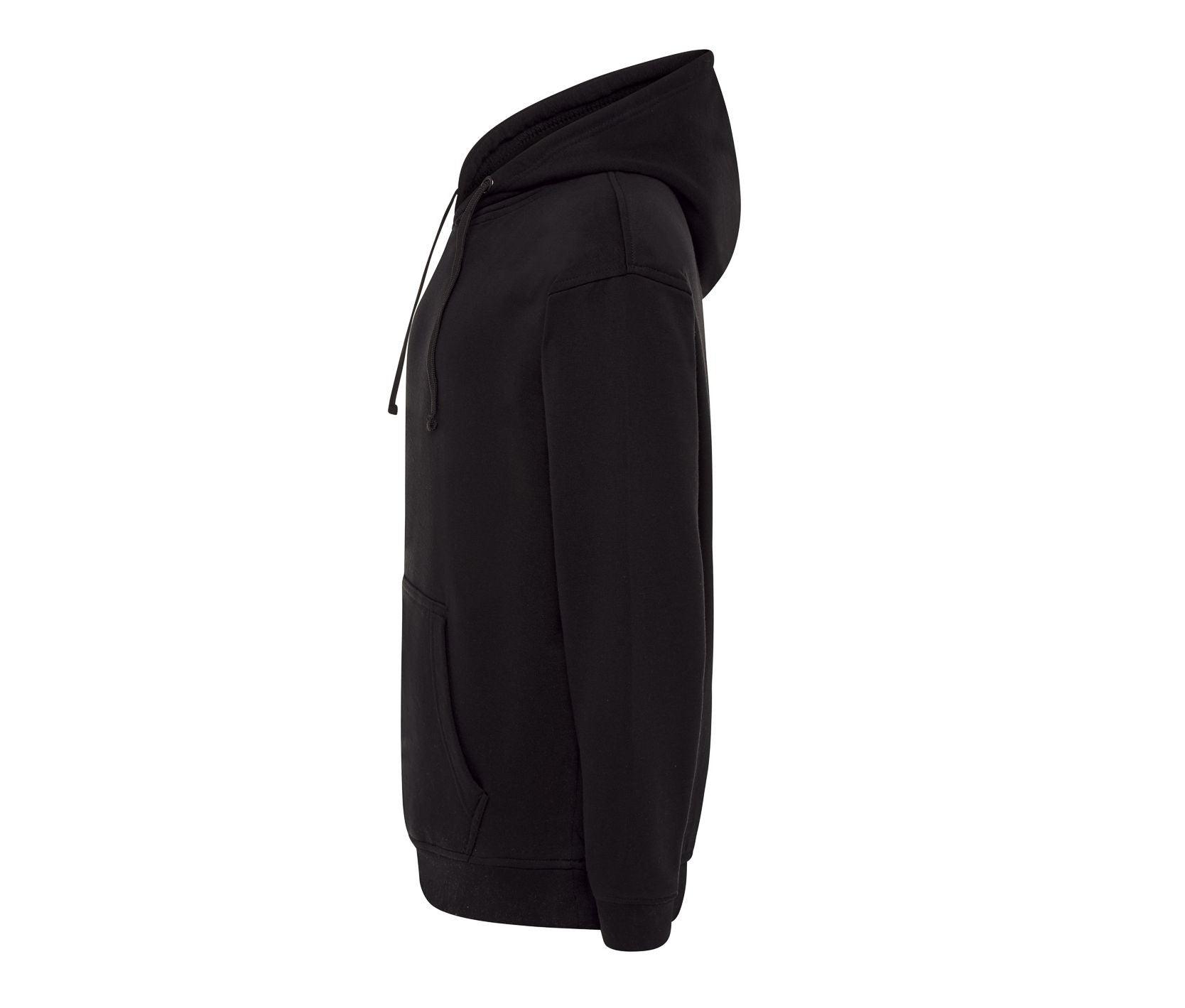 Sweat à Capuche Unisexe Léger - Black