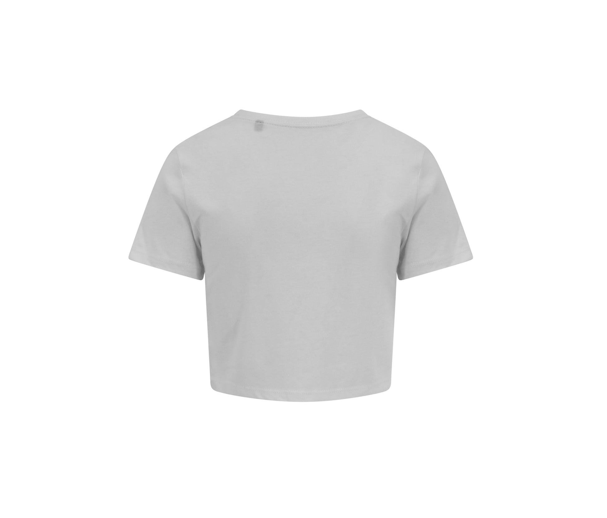 Tee-Shirt Tri-Blend Femme Court - Solid White