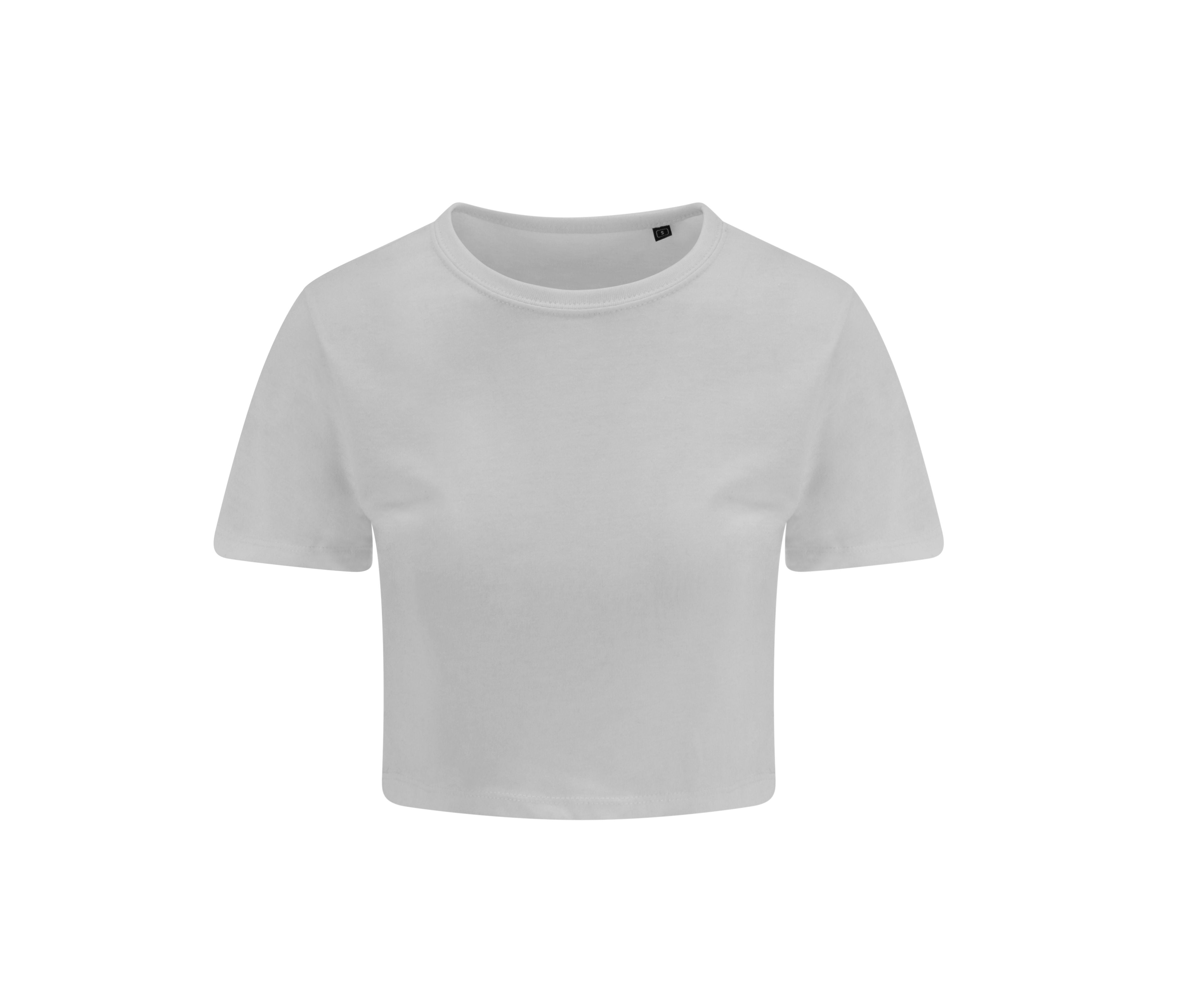 Tee-Shirt Tri-Blend Femme Court - Solid White