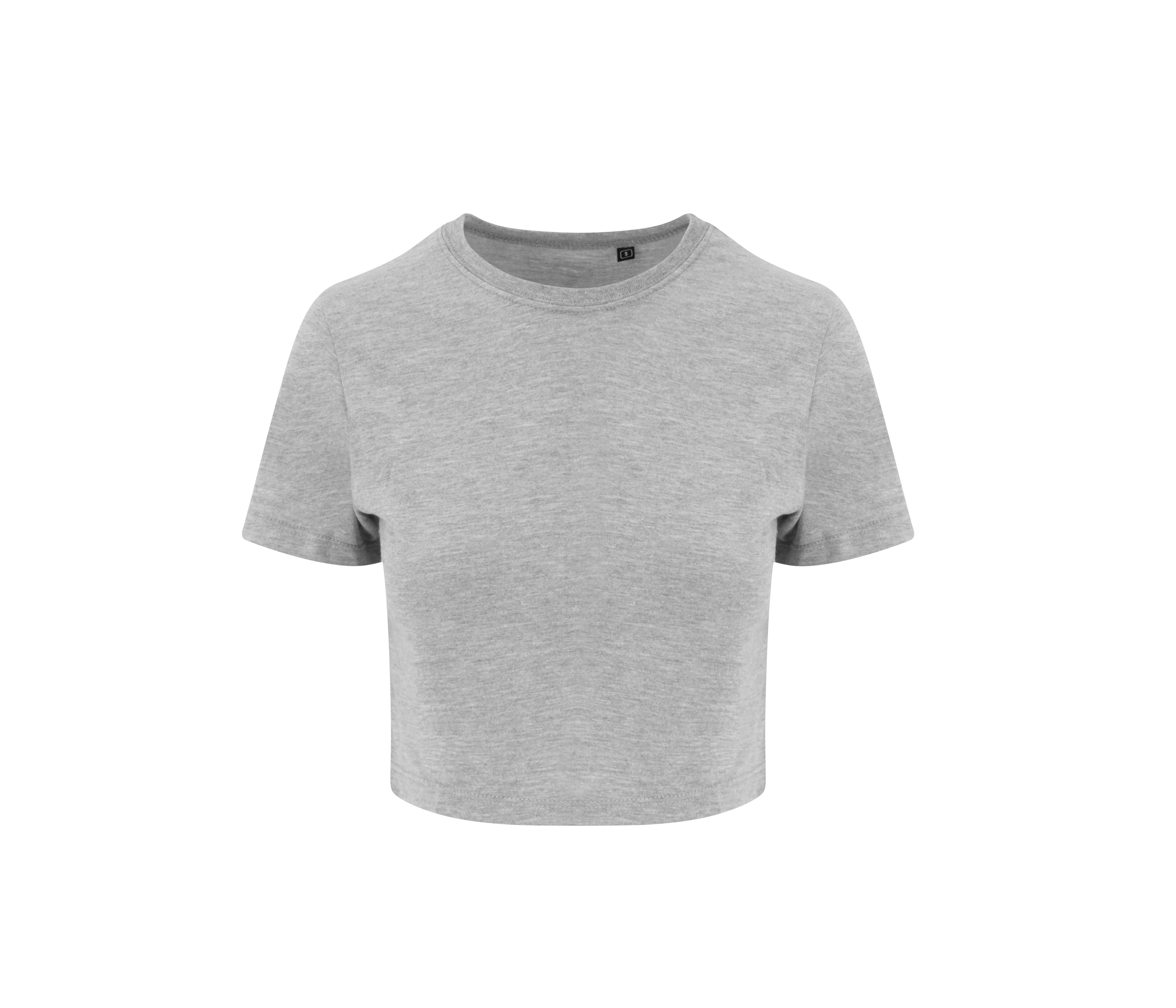 Tee-Shirt Tri-Blend Femme Court - Heather Grey