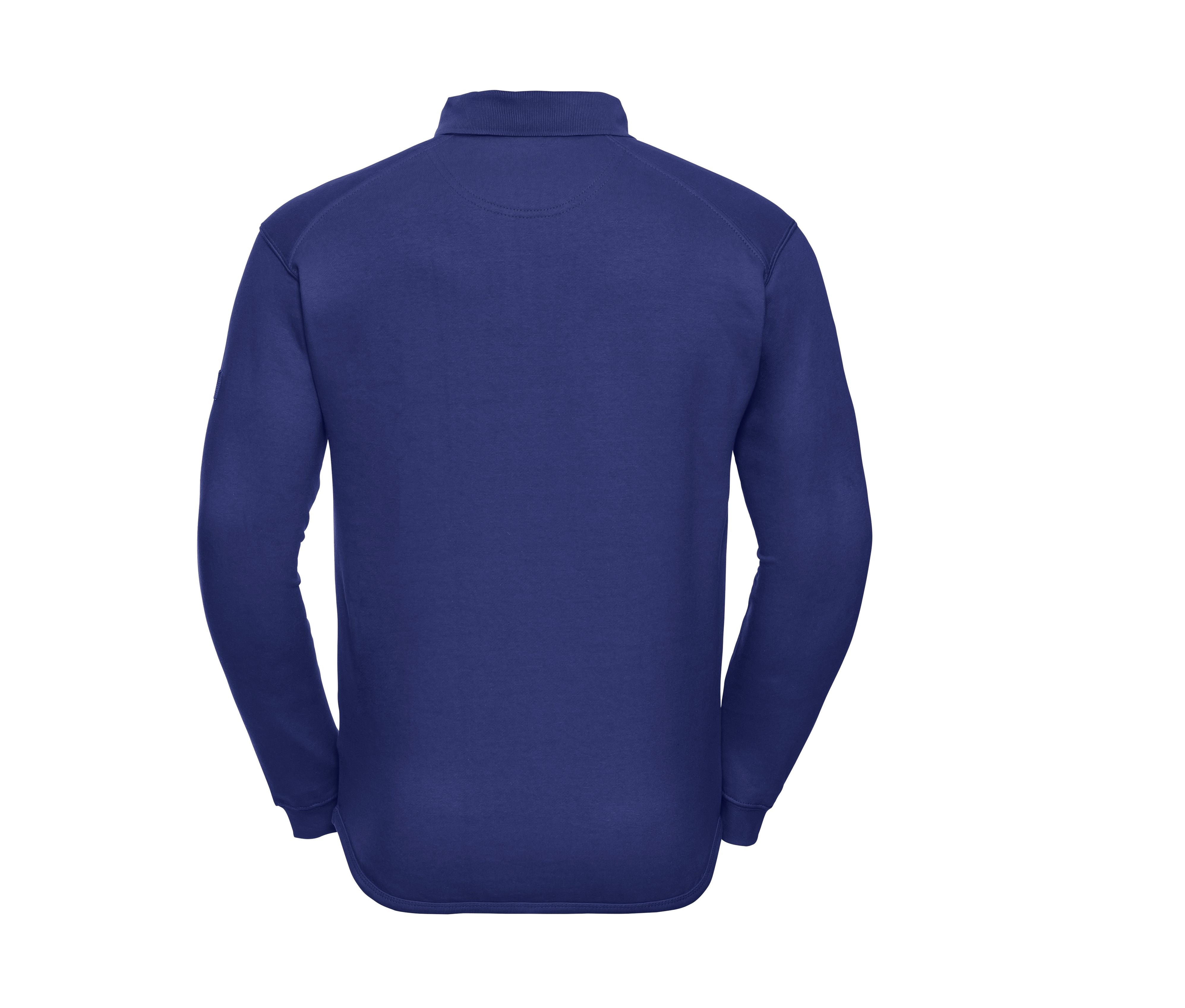 Sweat Col Polo Lavable à 60° - Bright Royal