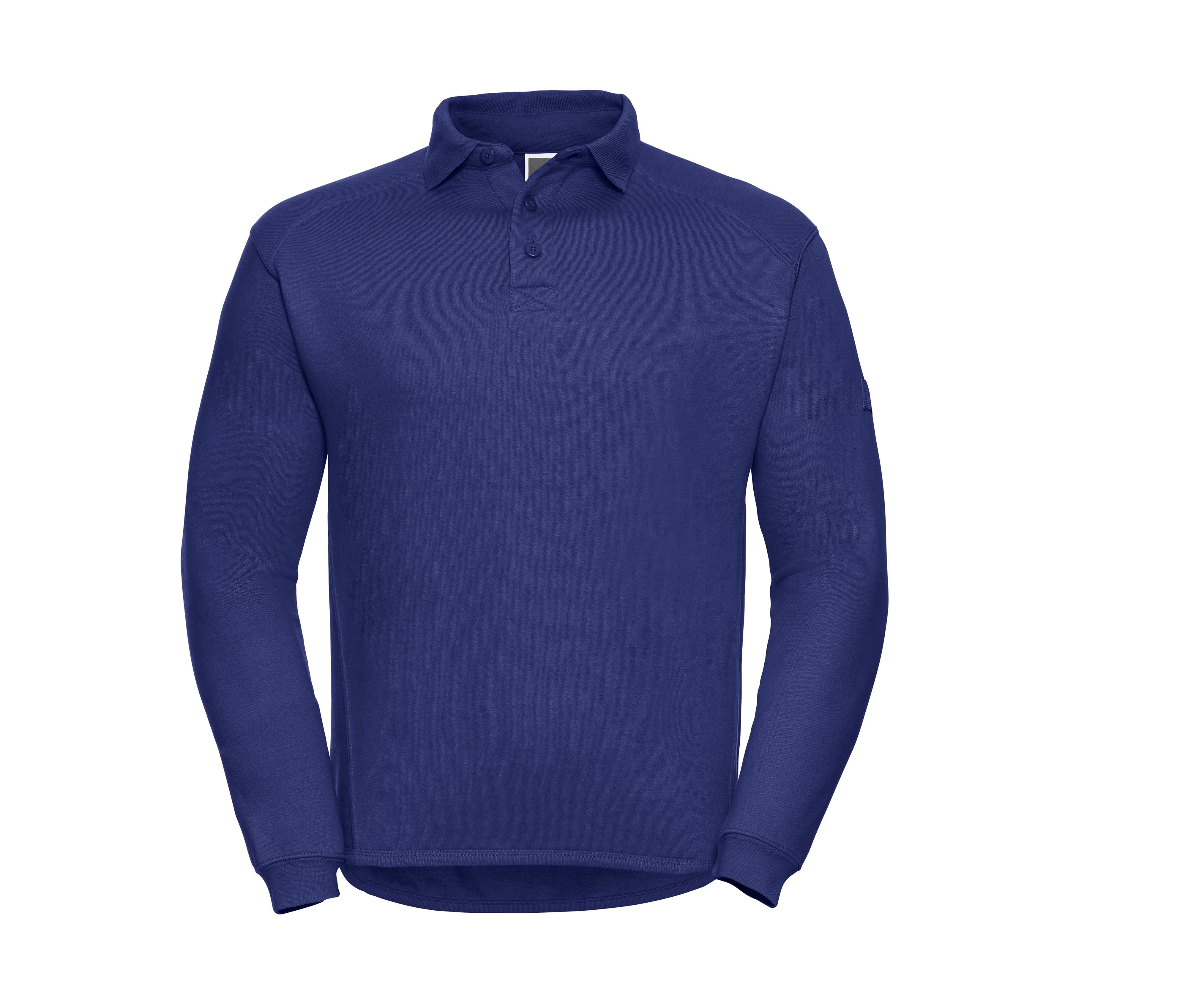 Sweat Col Polo Lavable à 60° - Bright Royal