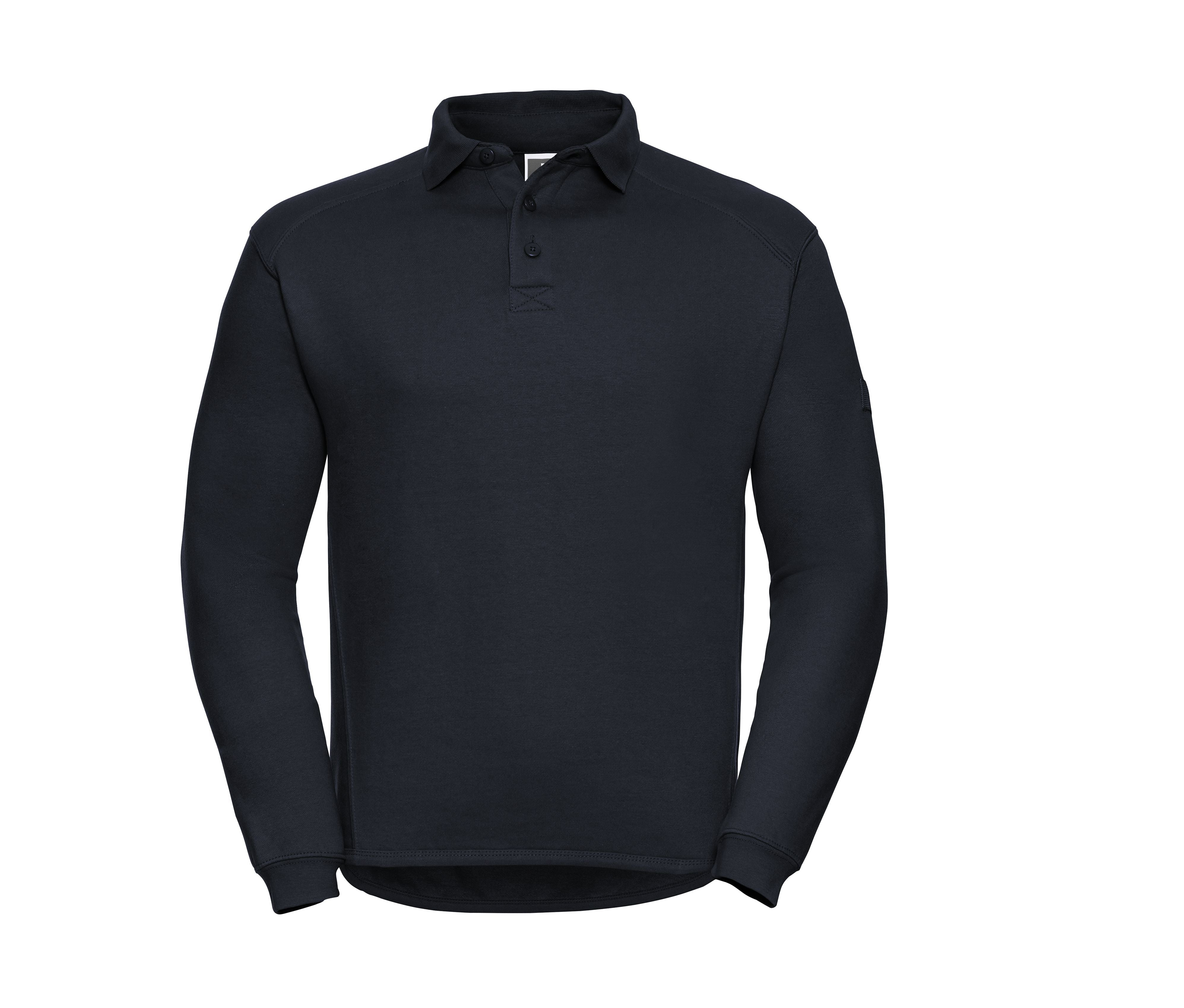 Sweat Col Polo Lavable à 60° - French Navy