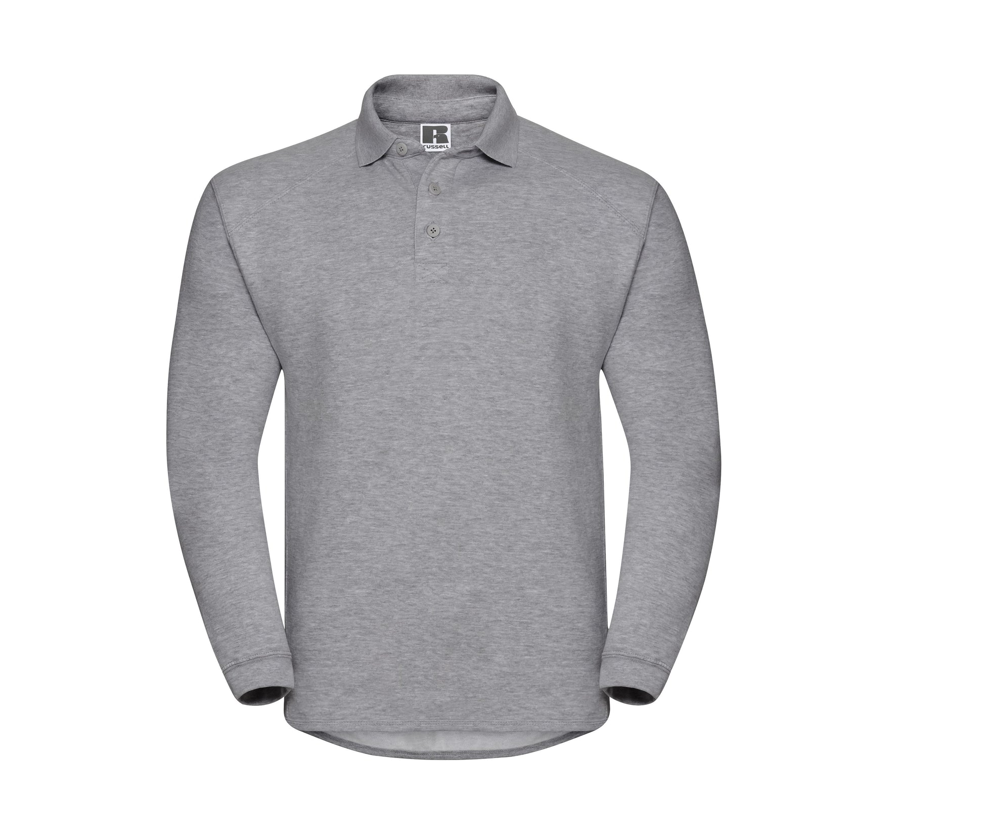 Sweat Col Polo Lavable à 60° - Light Oxford