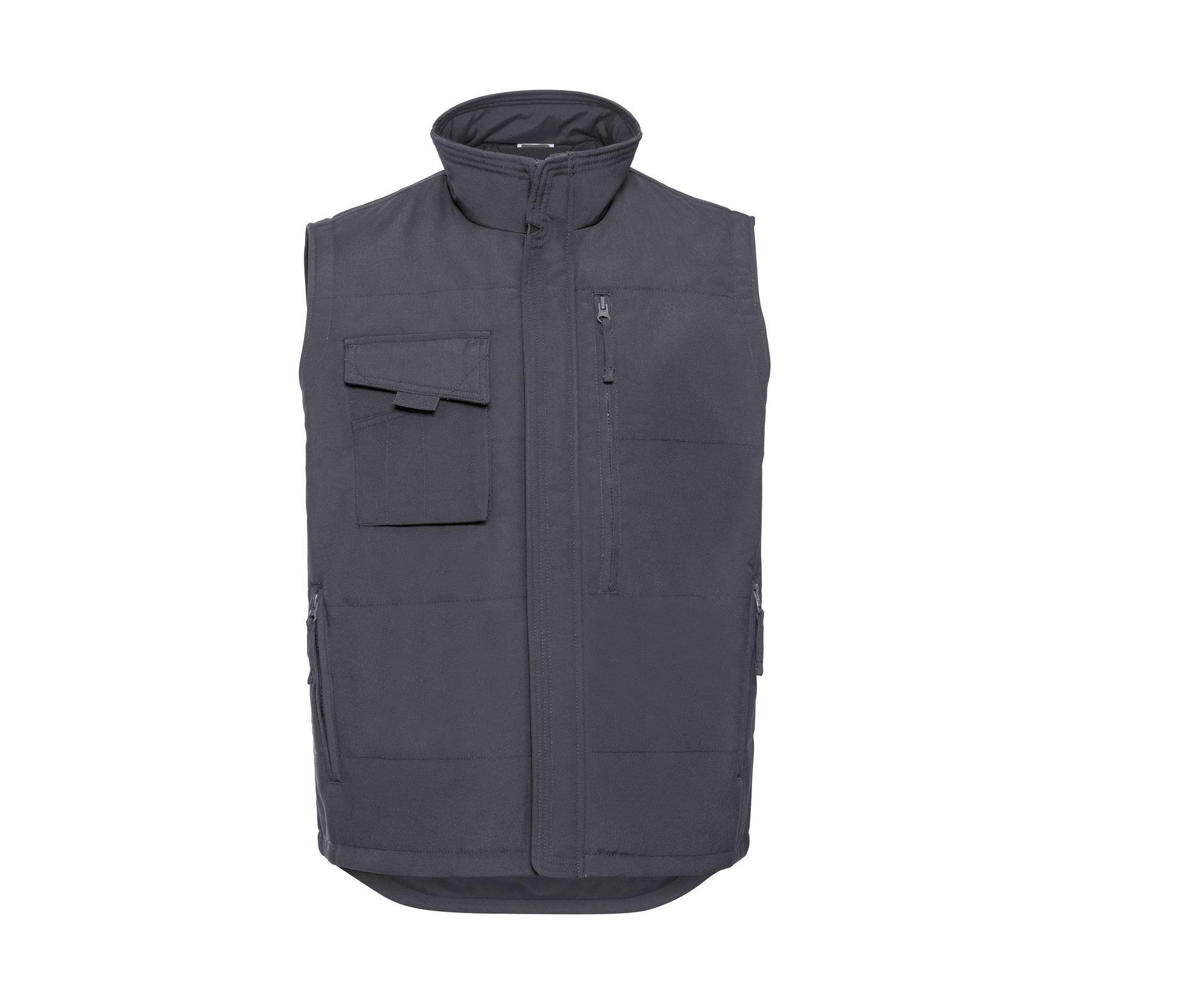 Bodywarmer Polycoton Lavable à 60° - Convoy Grey