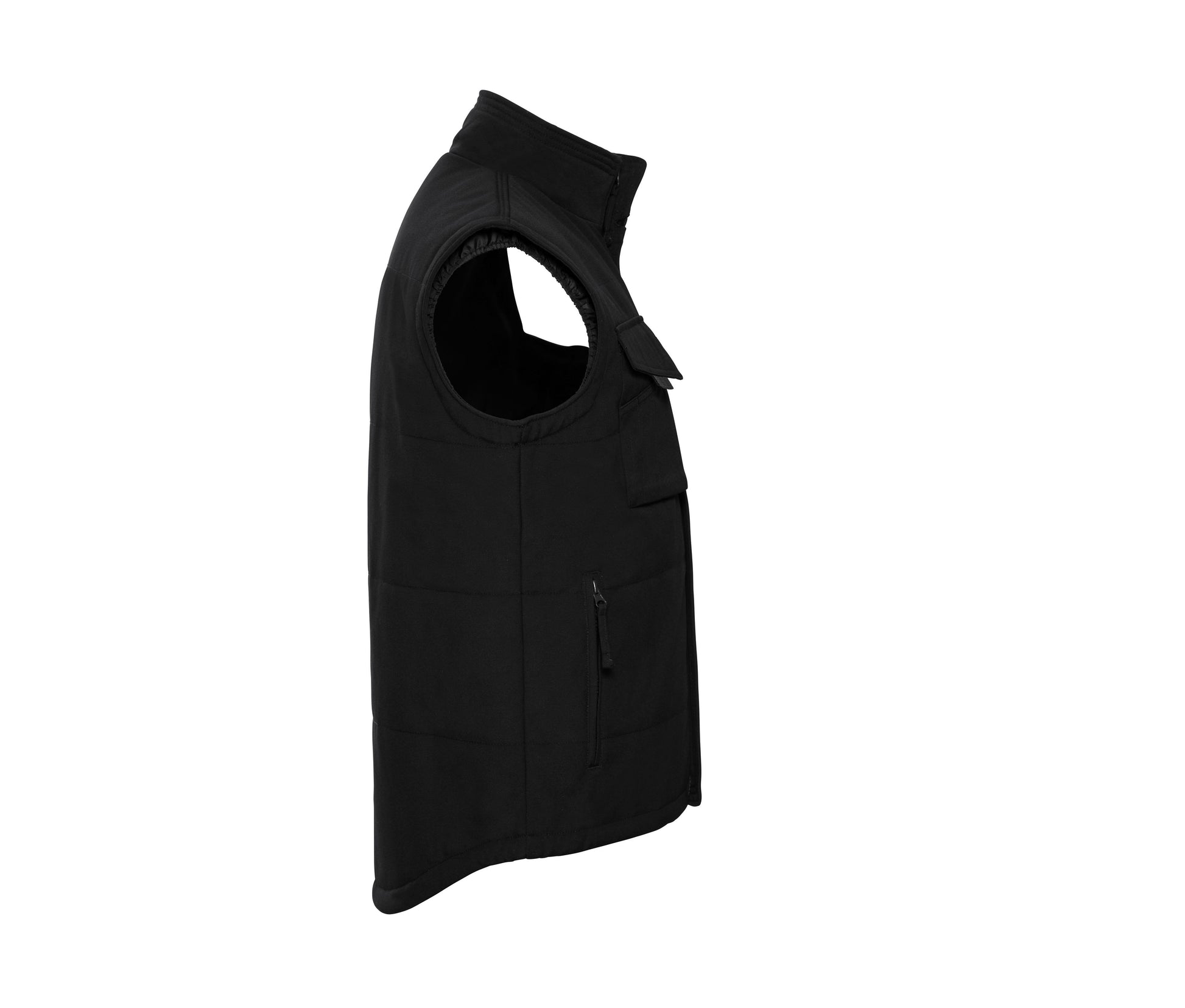 Bodywarmer Polycoton Lavable à 60° - Black
