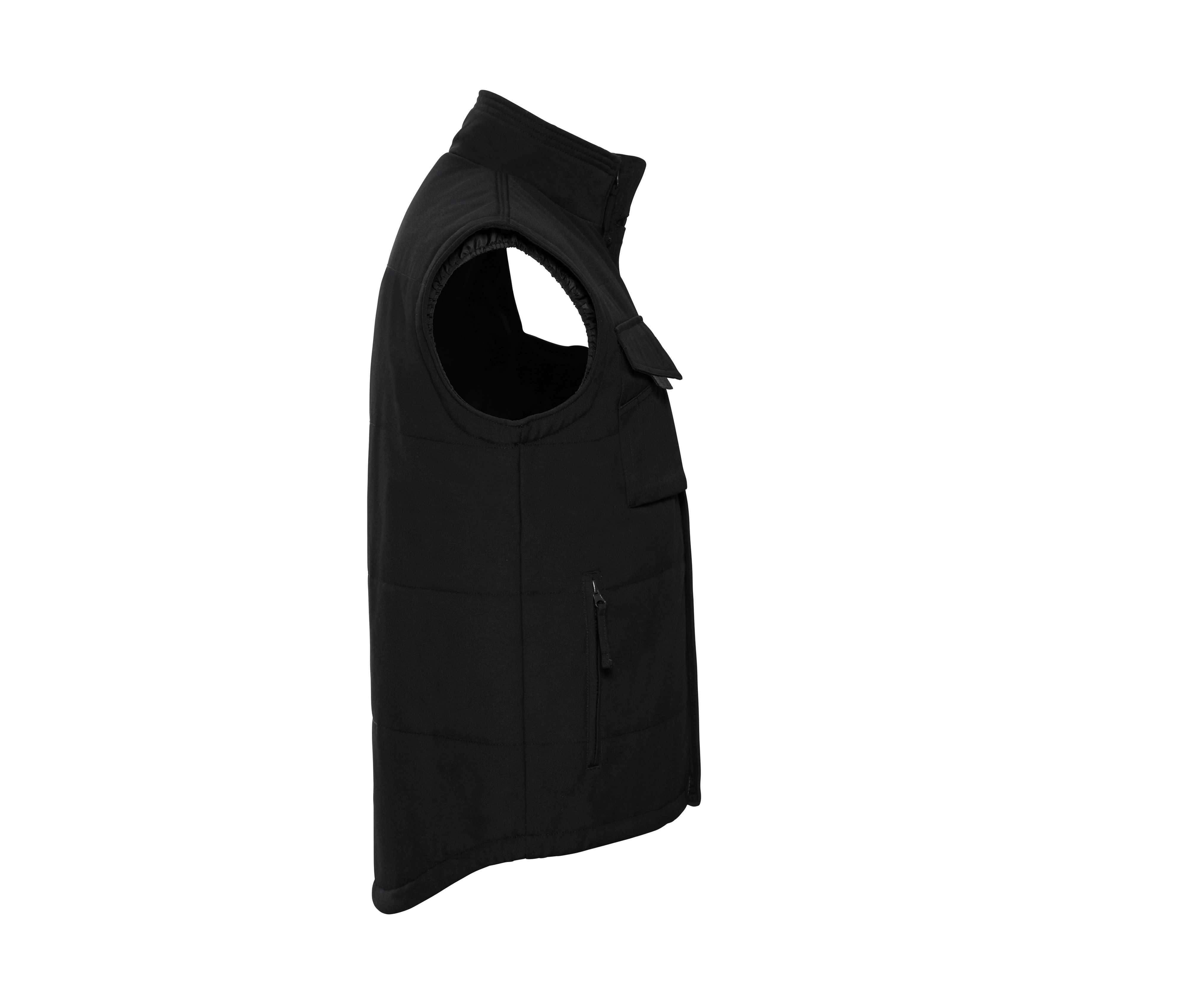 Bodywarmer Polycoton Lavable à 60° - Black