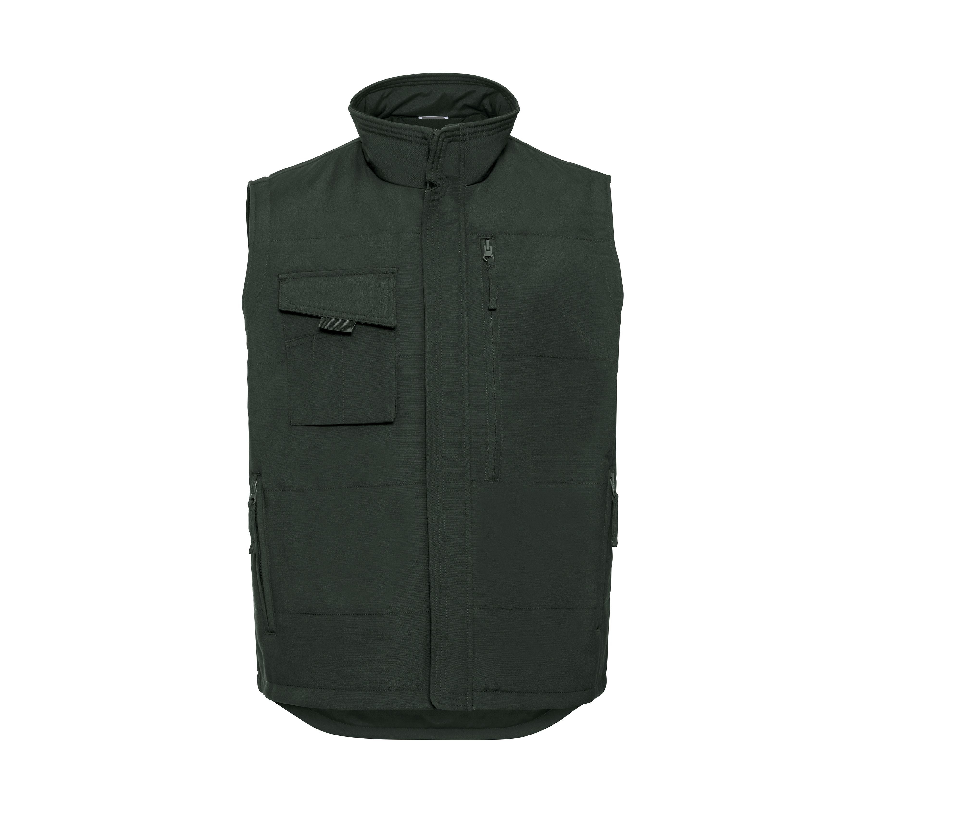 Bodywarmer Polycoton Lavable à 60° - Bottle Green