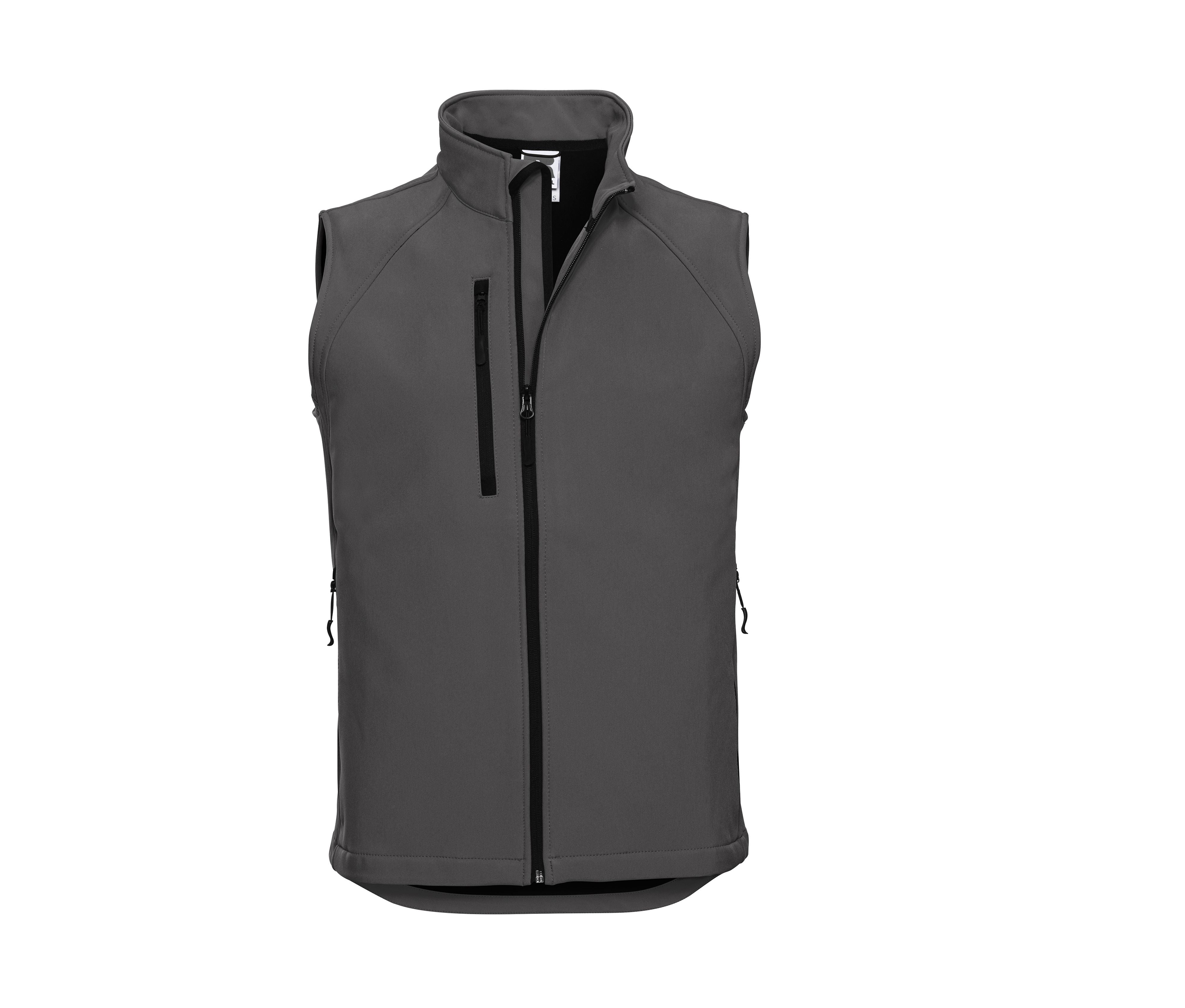 Gilet Homme Softshell - Titanium