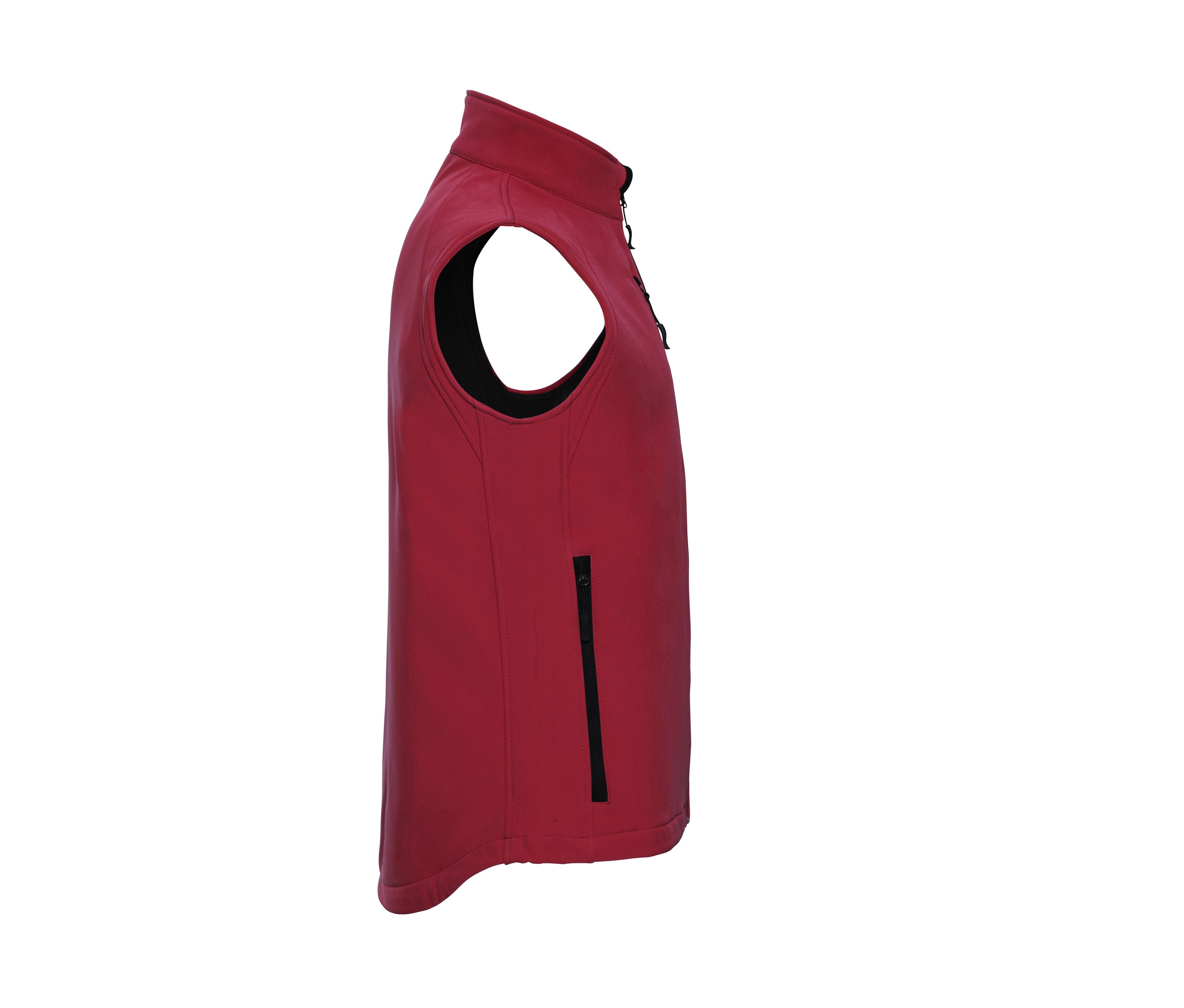 Gilet Homme Softshell - Classic Red