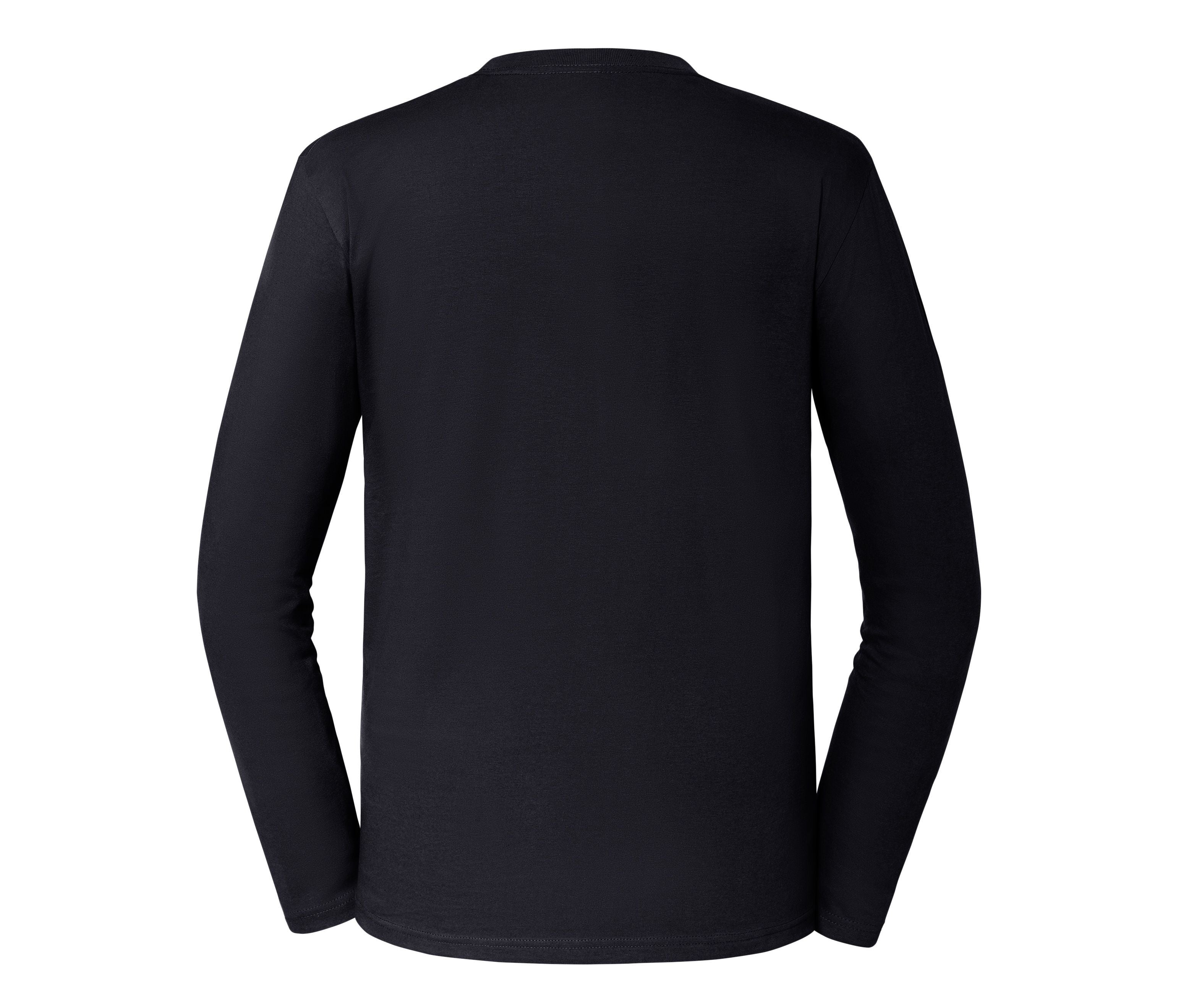 Tee-Shirt Col Rond 180 - Black