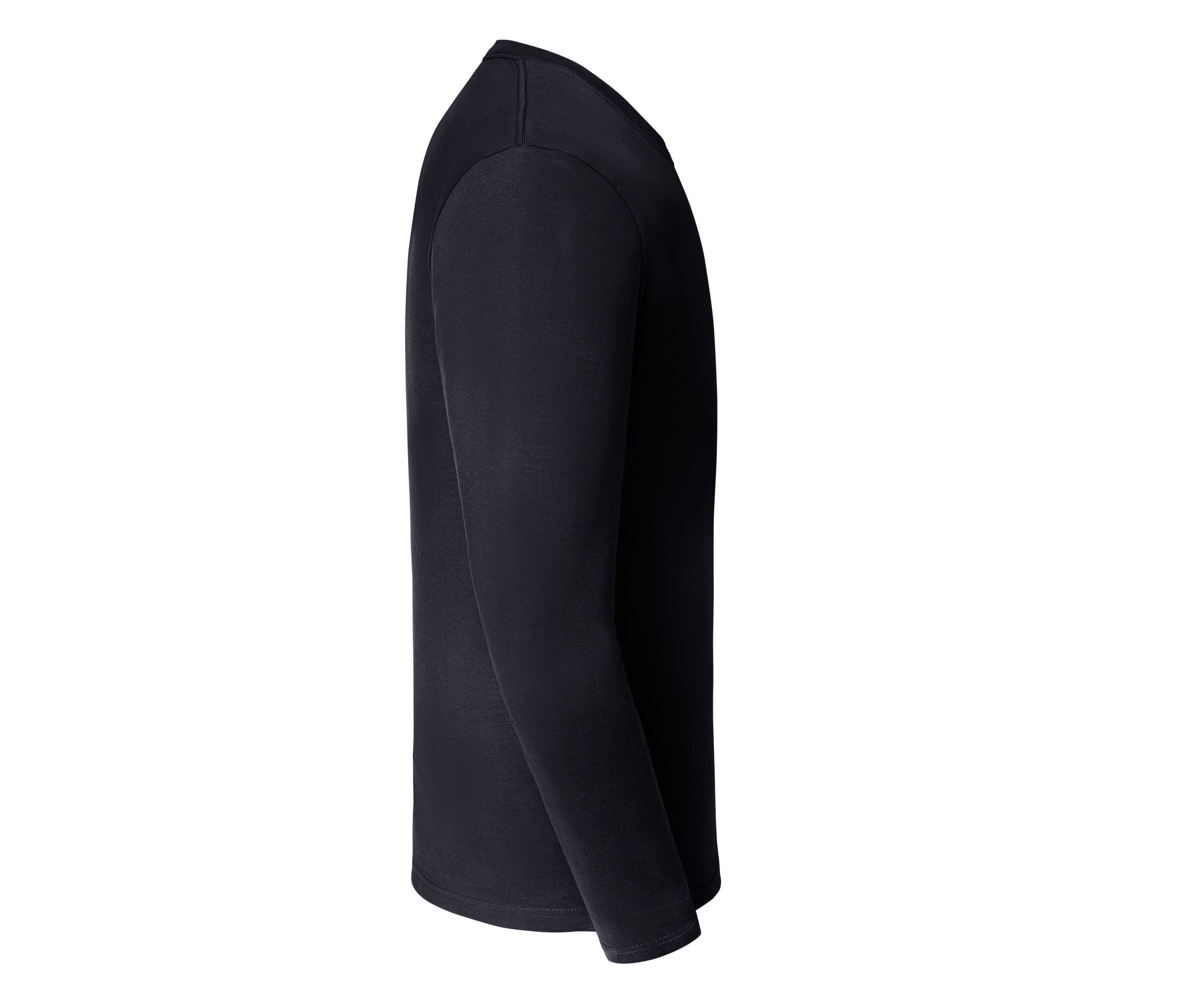 Tee-Shirt Col Rond 180 - Black