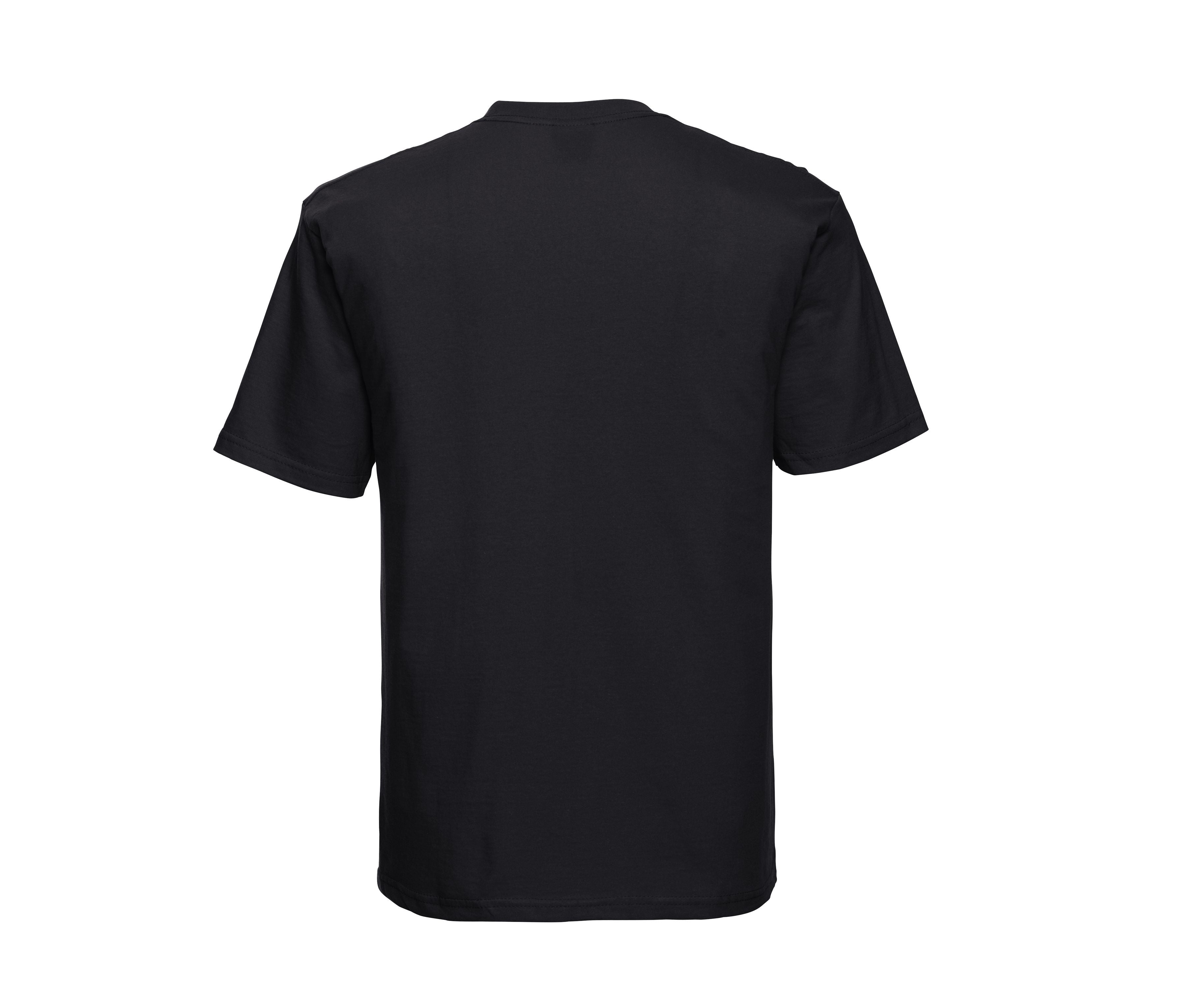 Tee-Shirt Col Rond 180 - Black