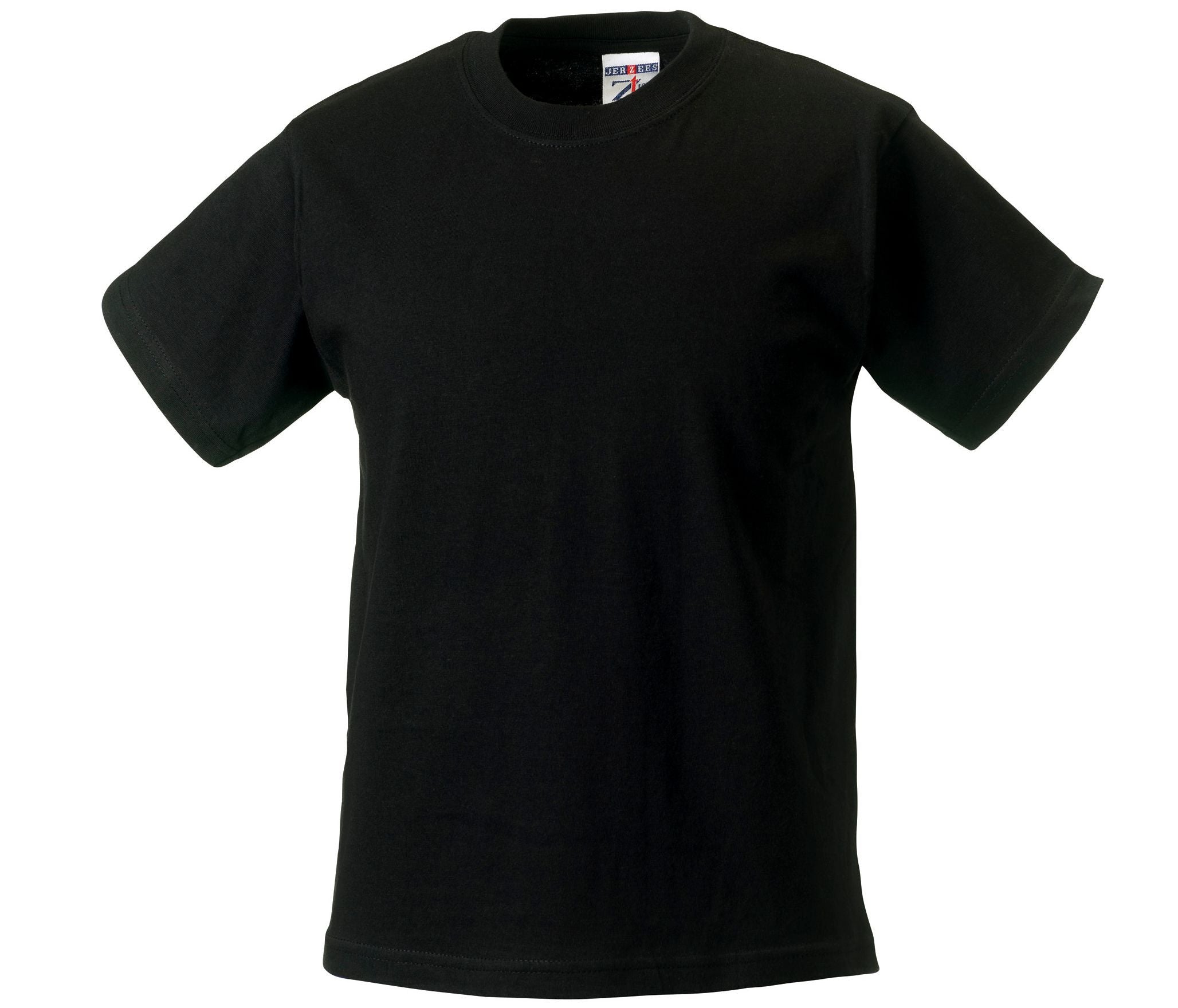Tee-Shirt Col Rond 180 - Black