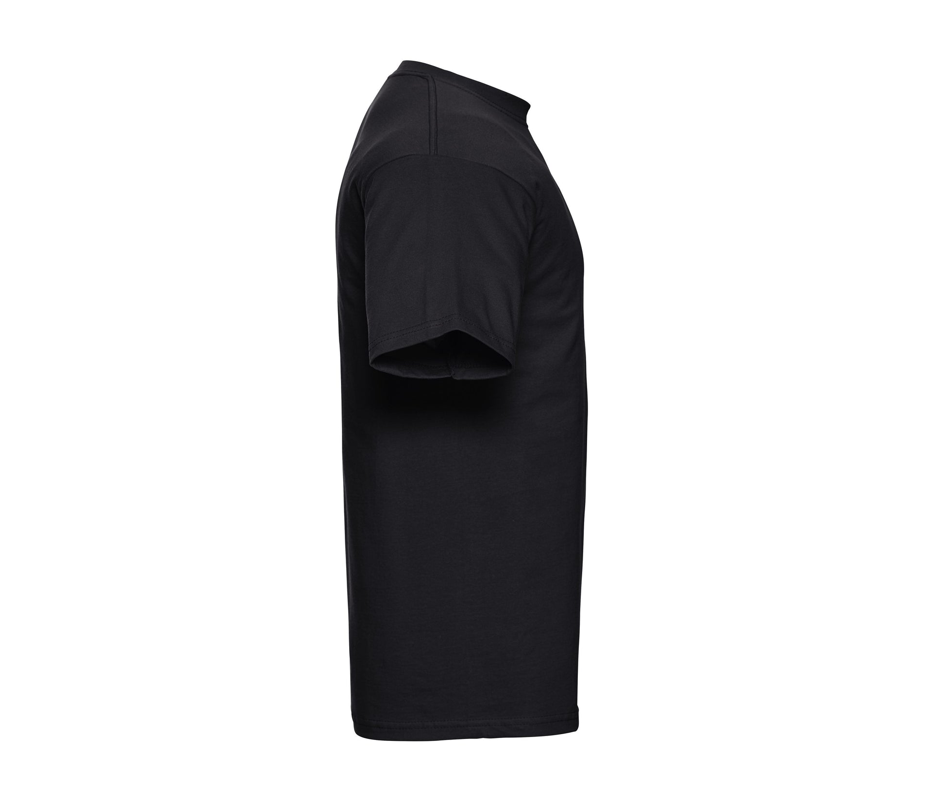 Tee-Shirt Col Rond 180 - Black