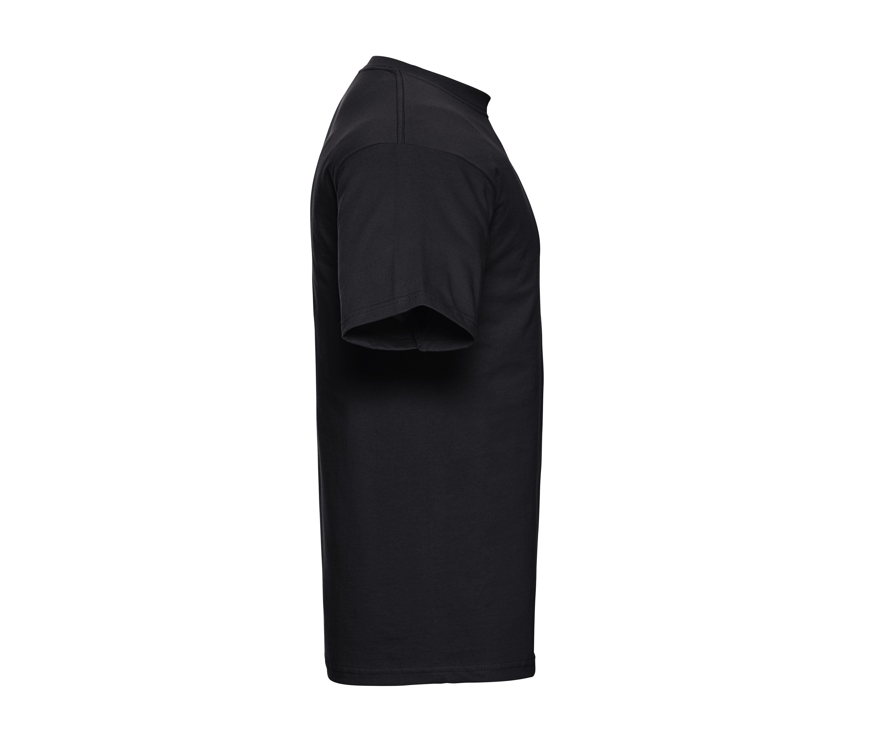 Tee-Shirt Col Rond 180 - Black