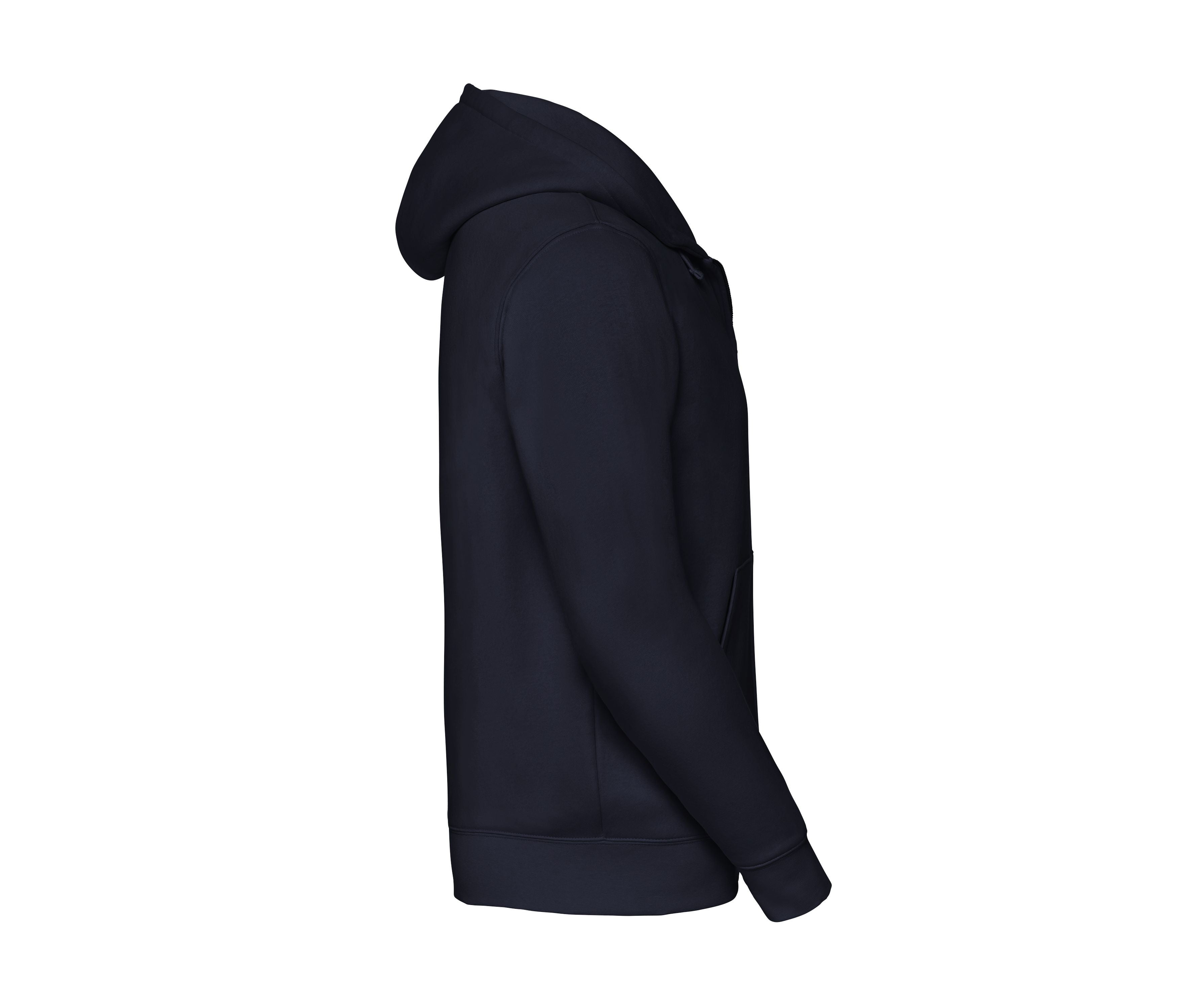 Sweat Zippé Homme Capuche - Navy