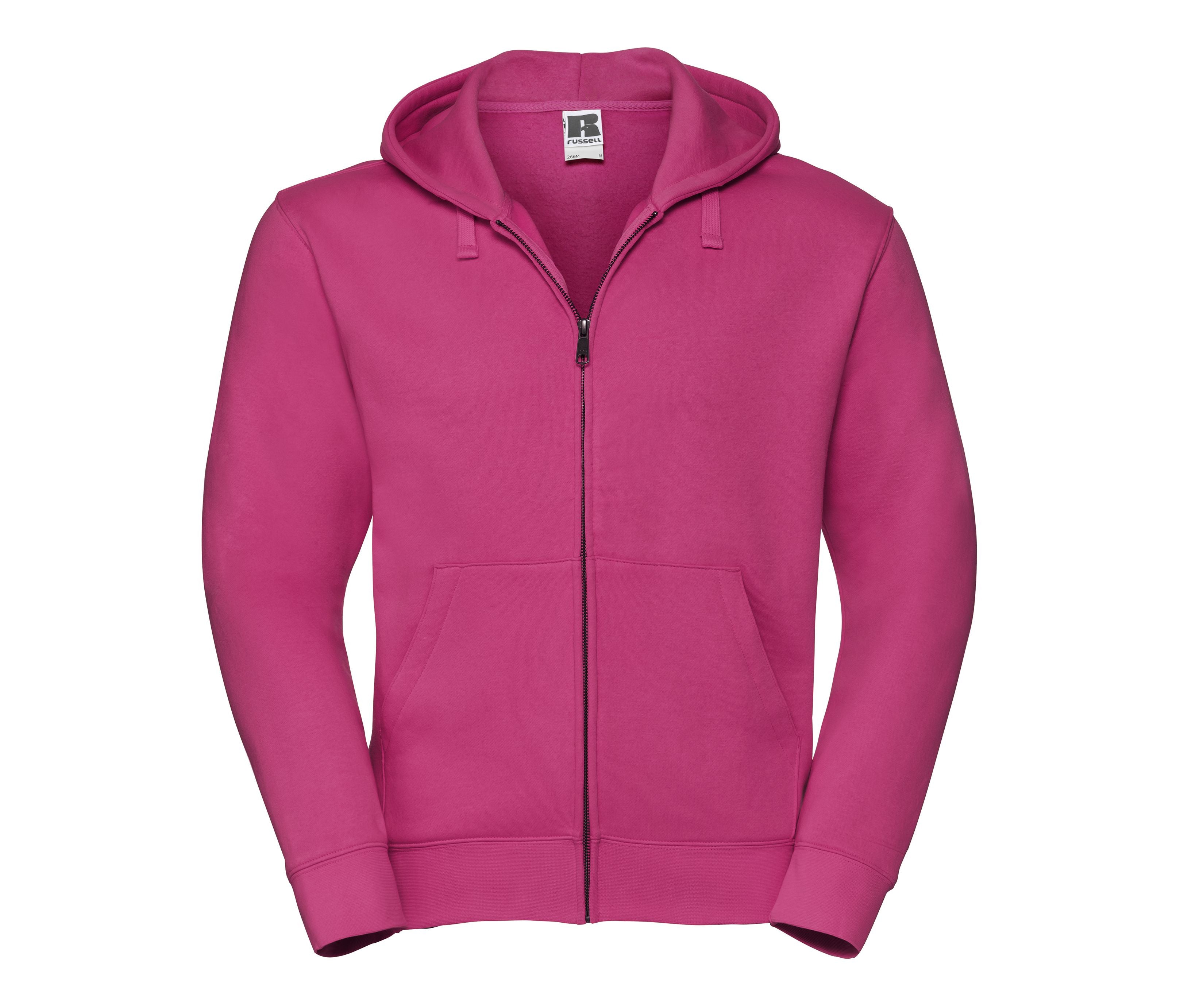 Sweat Zippé Homme Capuche - Fuchsia