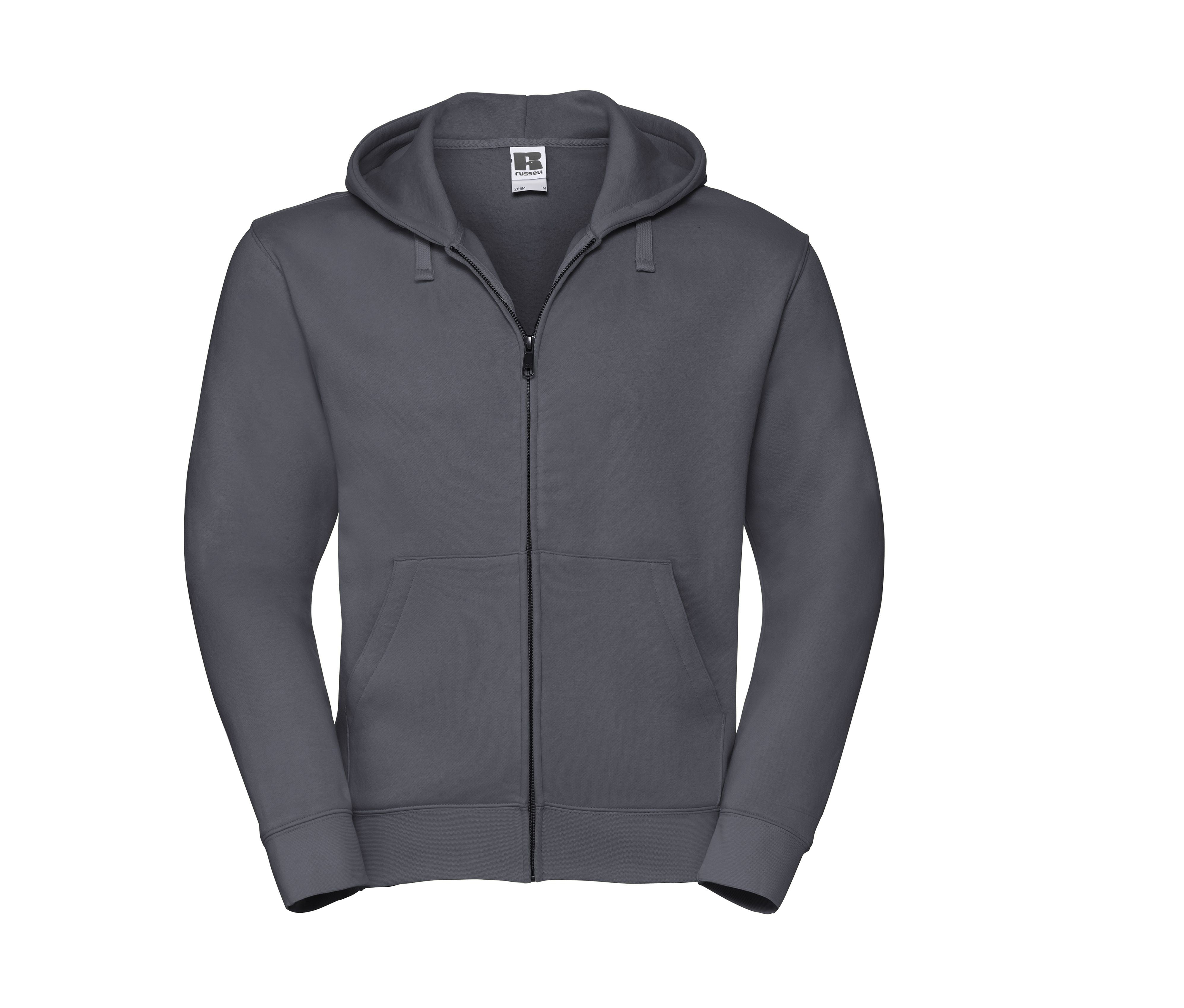 Sweat Zippé Homme Capuche - Convoy Grey