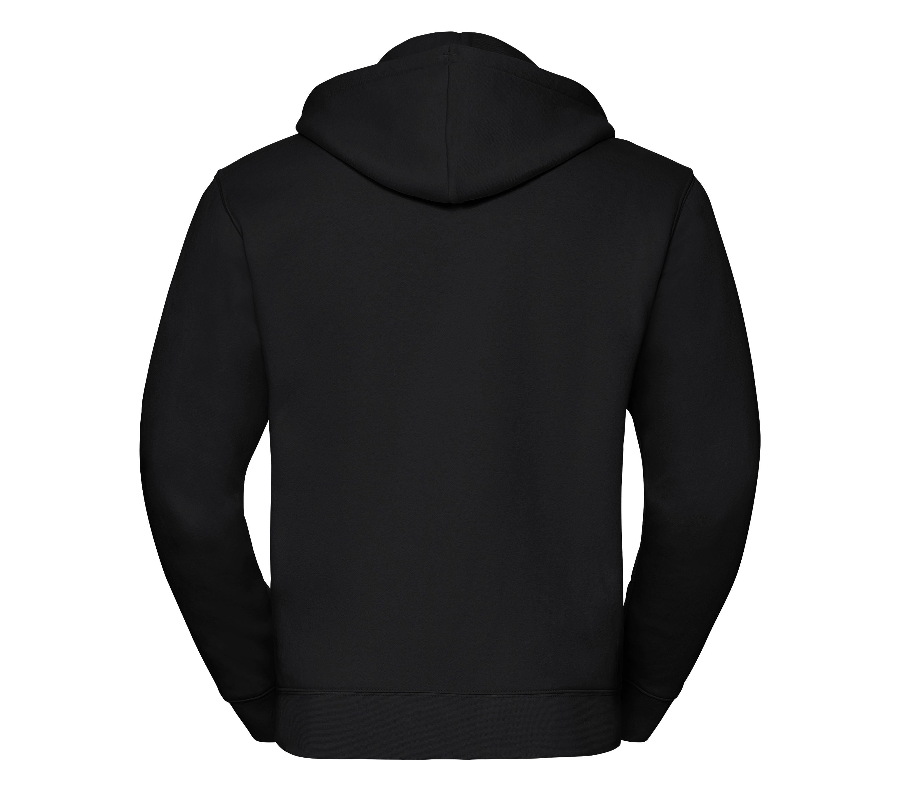Sweat Zippé Homme Capuche - Black