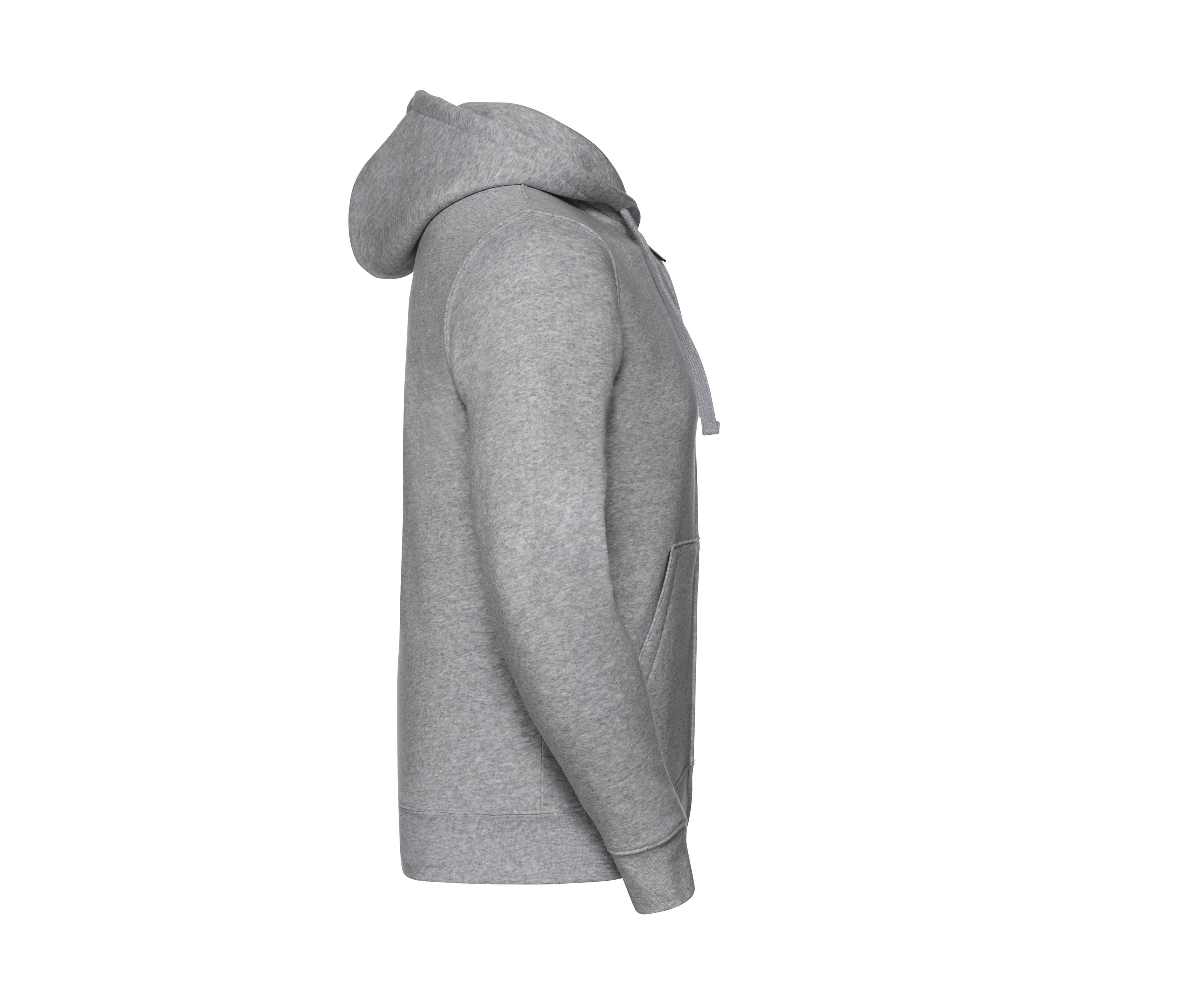 Sweat Zippé Homme Capuche - Light Oxford
