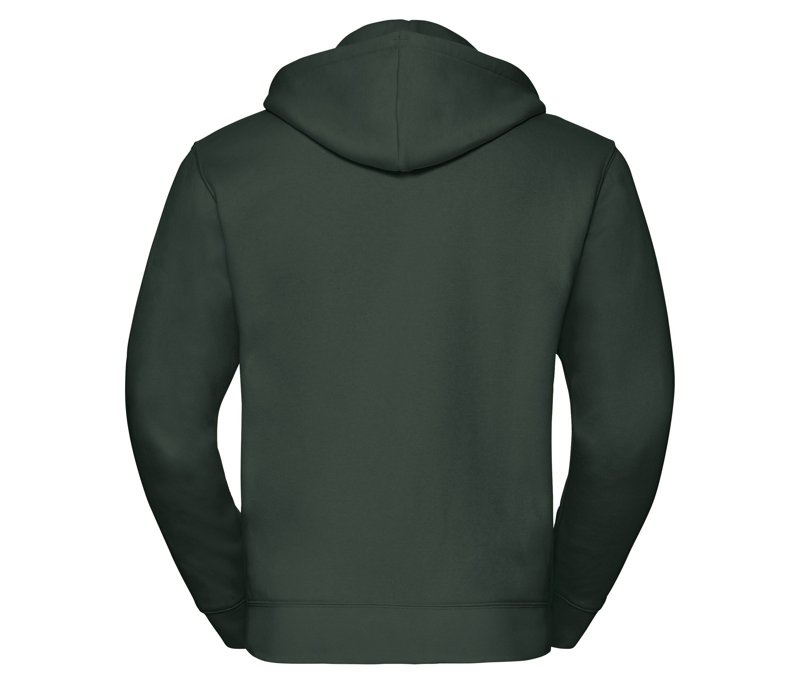 Sweat Zippé Homme Capuche - Bottle Green