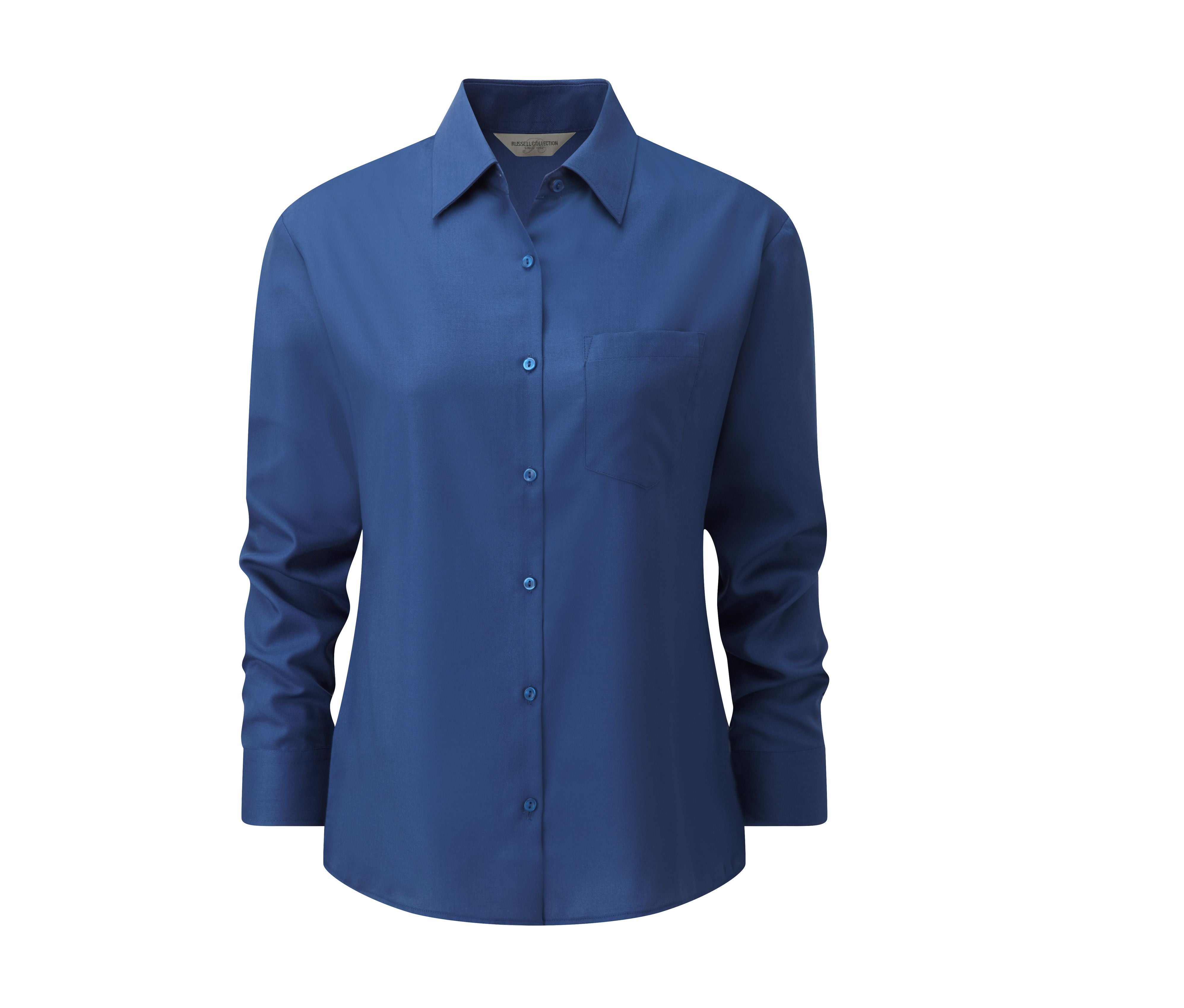 Chemisette Femme Popeline Polycoton - Bright Royal