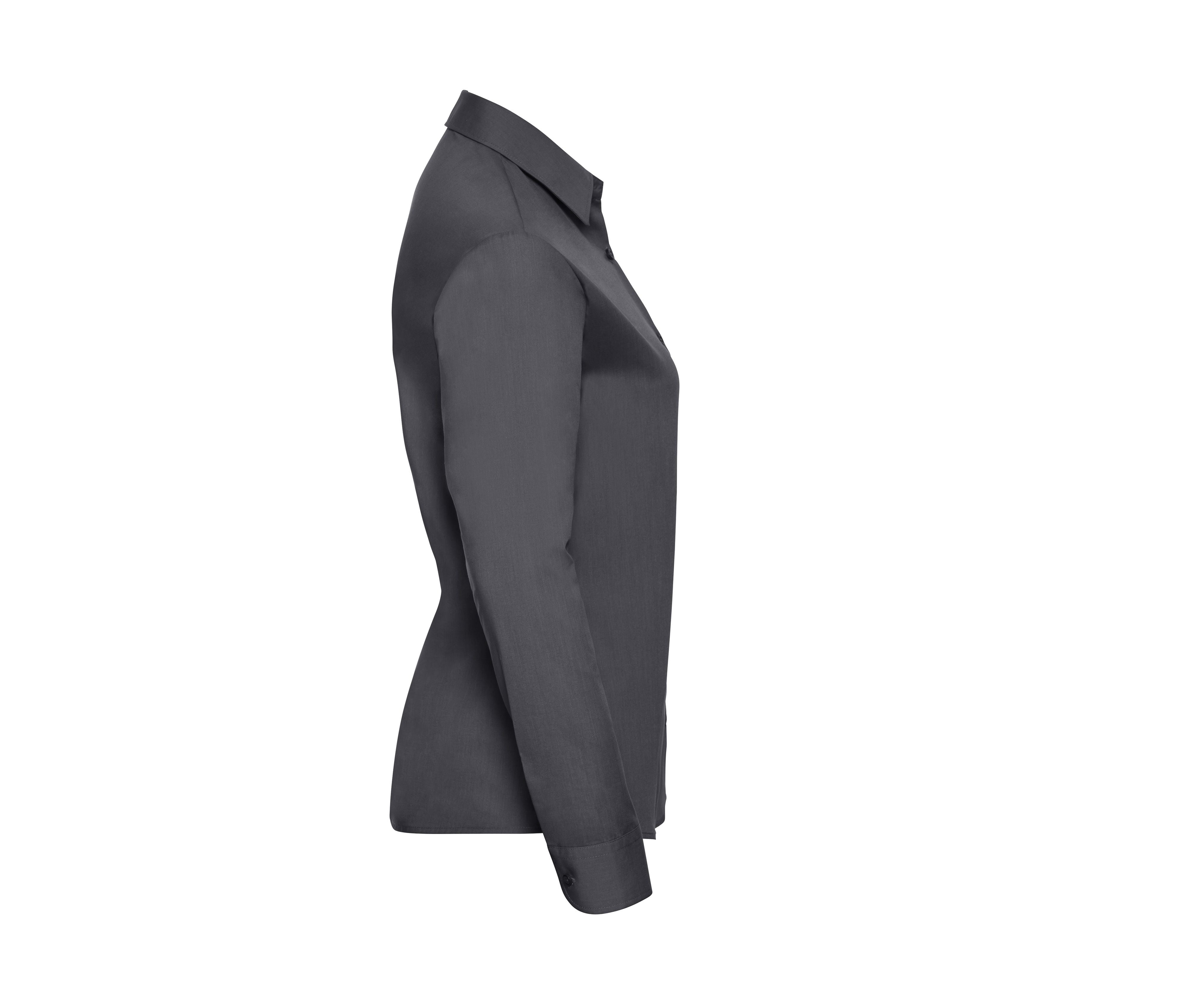 Chemisette Femme Popeline Polycoton - Convoy Grey