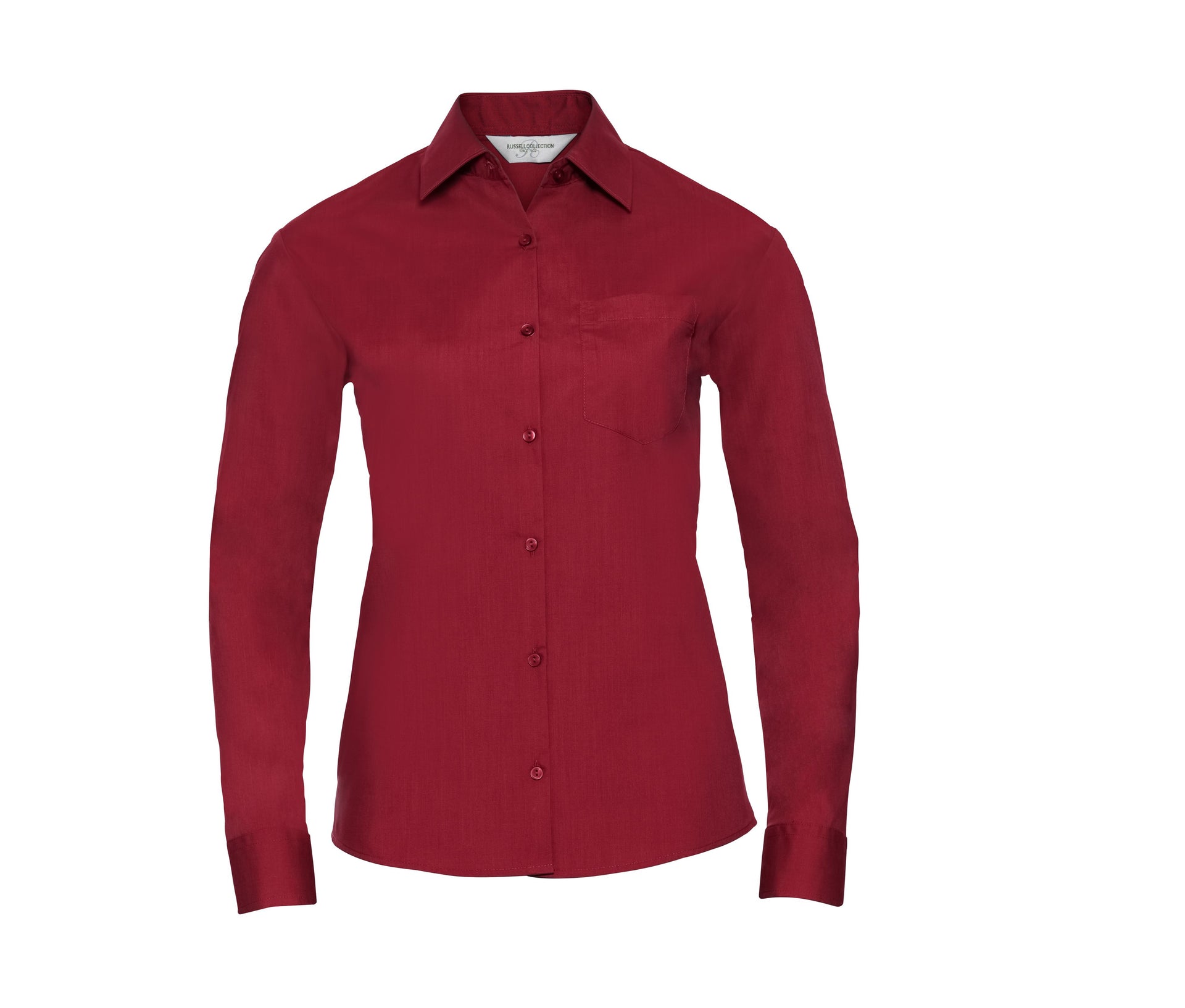 Chemisette Femme Popeline Polycoton - Classic Red