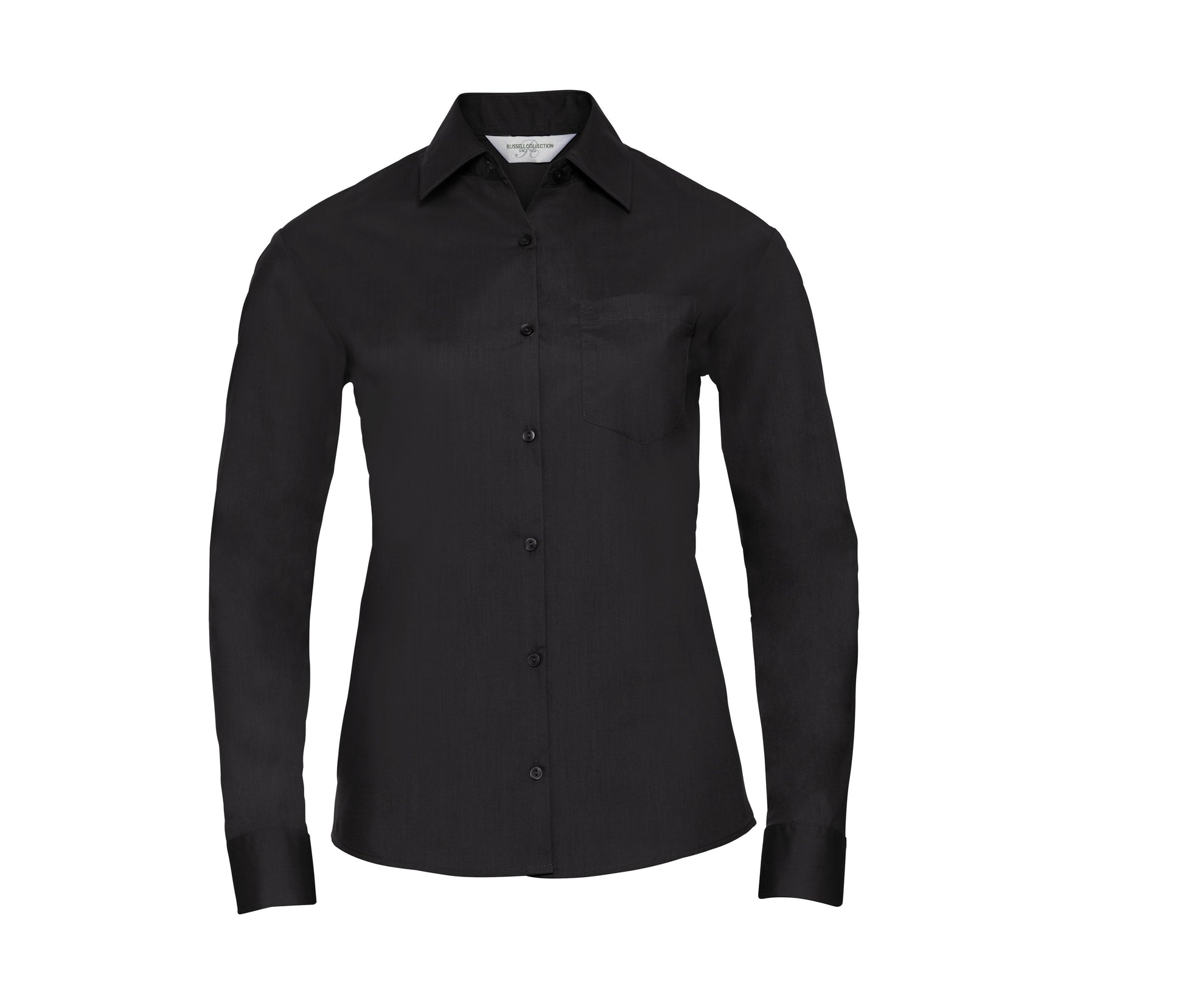 Chemisette Femme Popeline Polycoton - Black