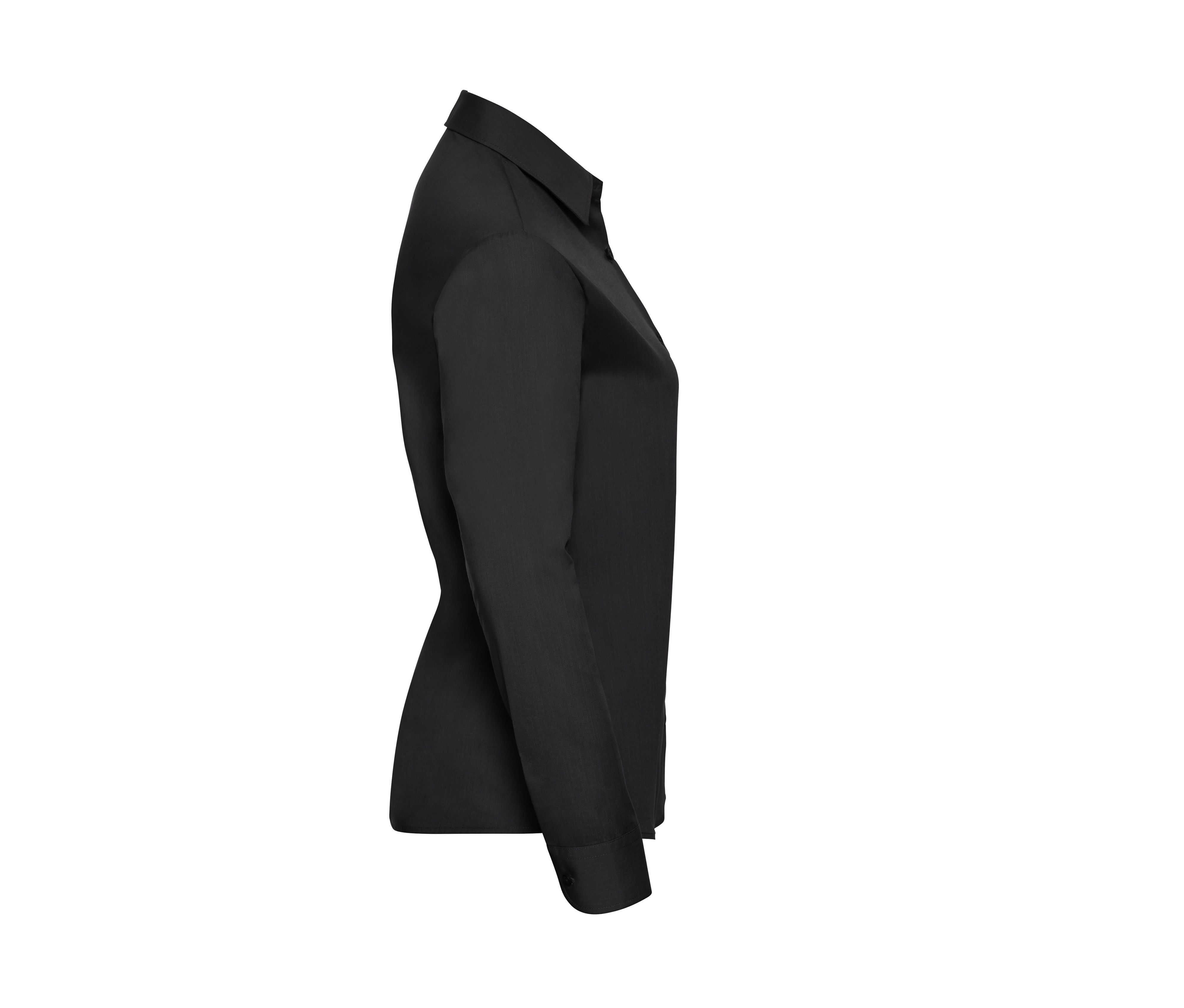 Chemisette Femme Popeline Polycoton - Black
