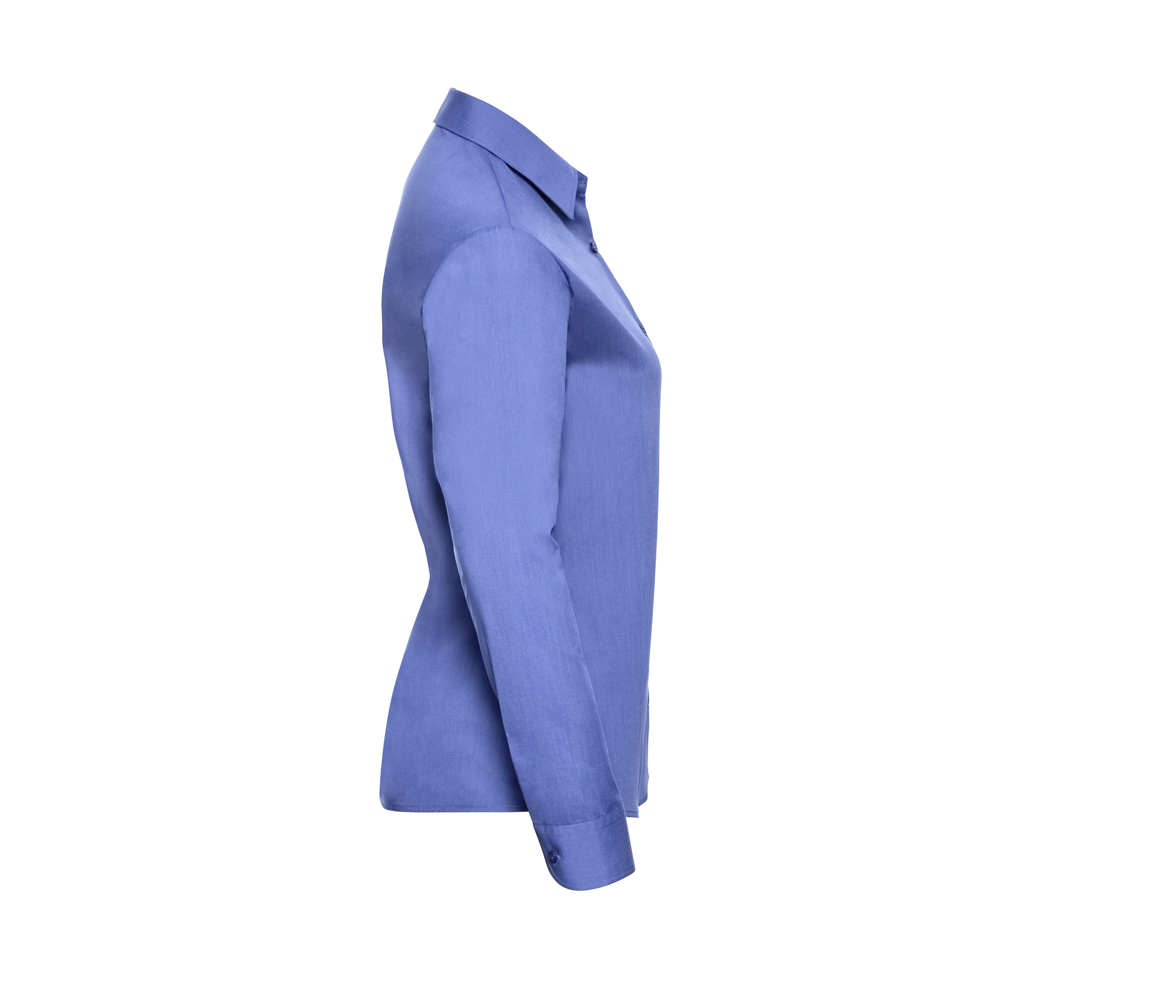 Chemisette Femme Popeline Polycoton - Corporate Blue