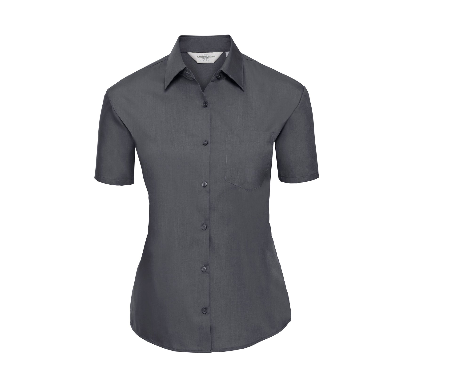 Chemisette Femme Popeline - Convoy Grey