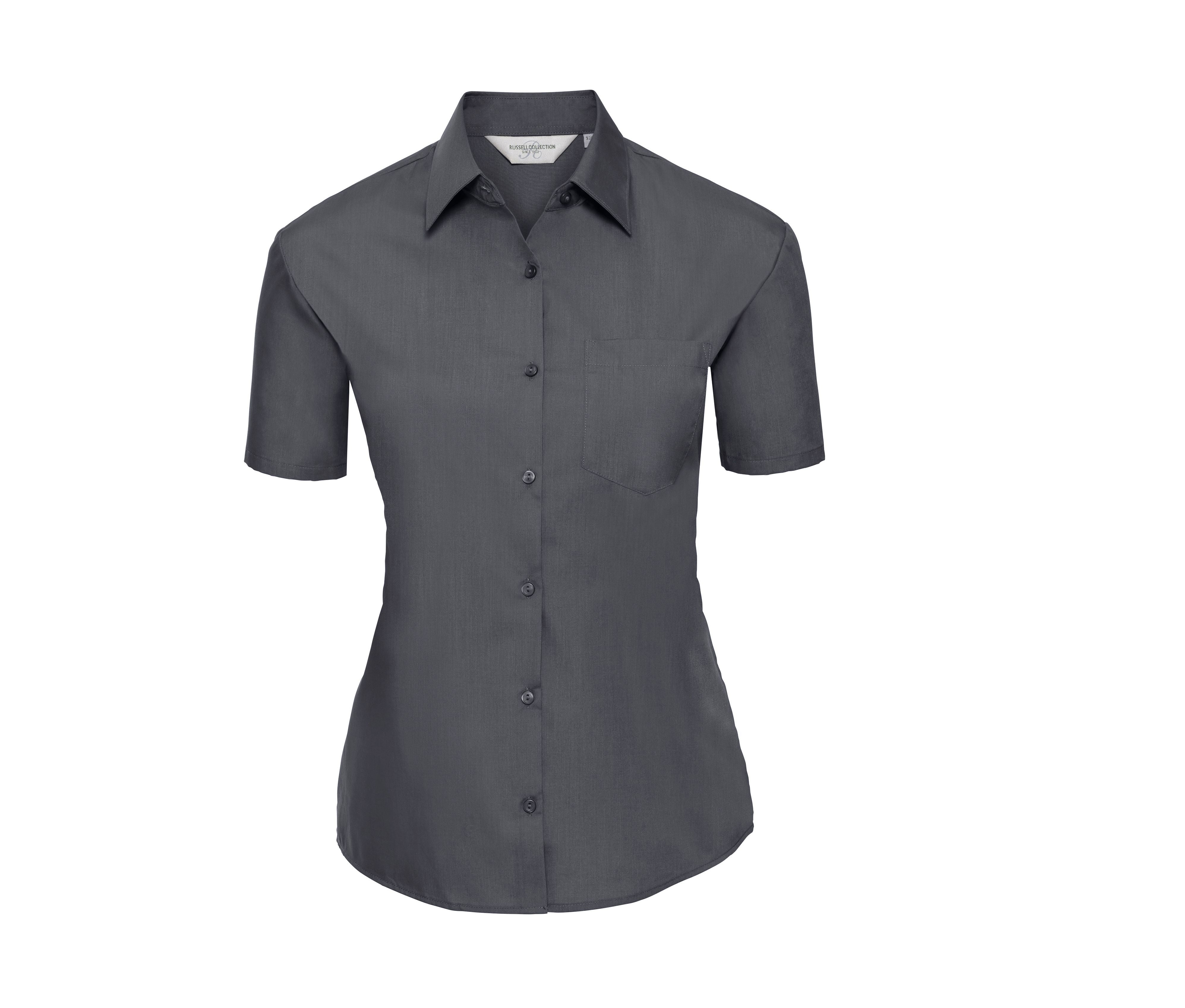 Chemisette Femme Popeline - Convoy Grey