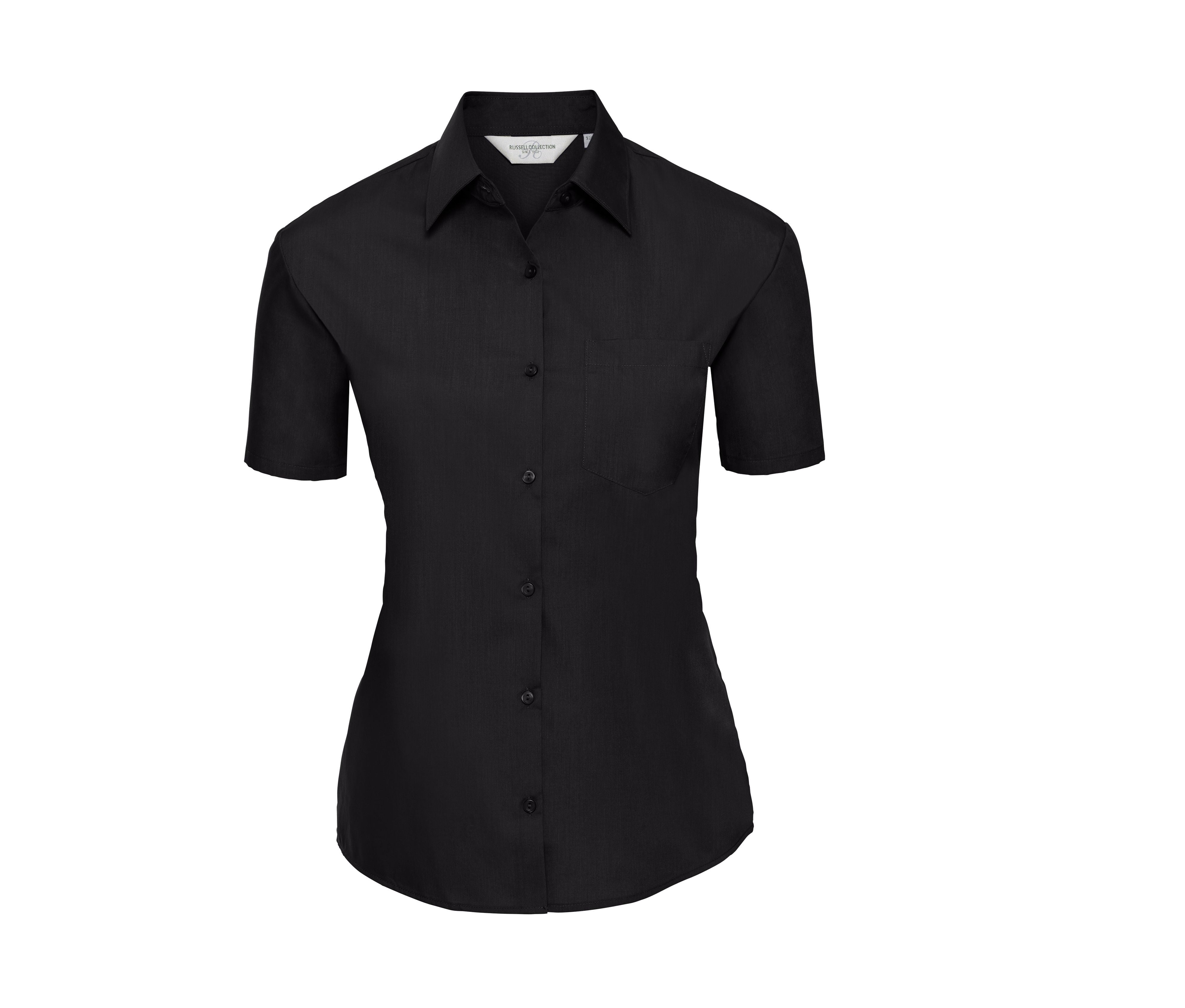 Chemisette Femme Popeline - Black